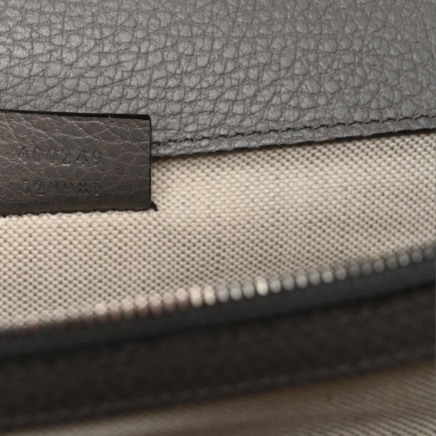 Pebbled Calfskin Small Dionysus Shoulder Bag Dusty Grey