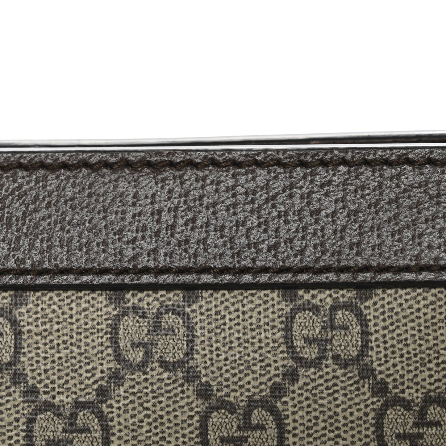 GG Supreme Monogram Web Small Ophidia Chain Shoulder Bag Brown