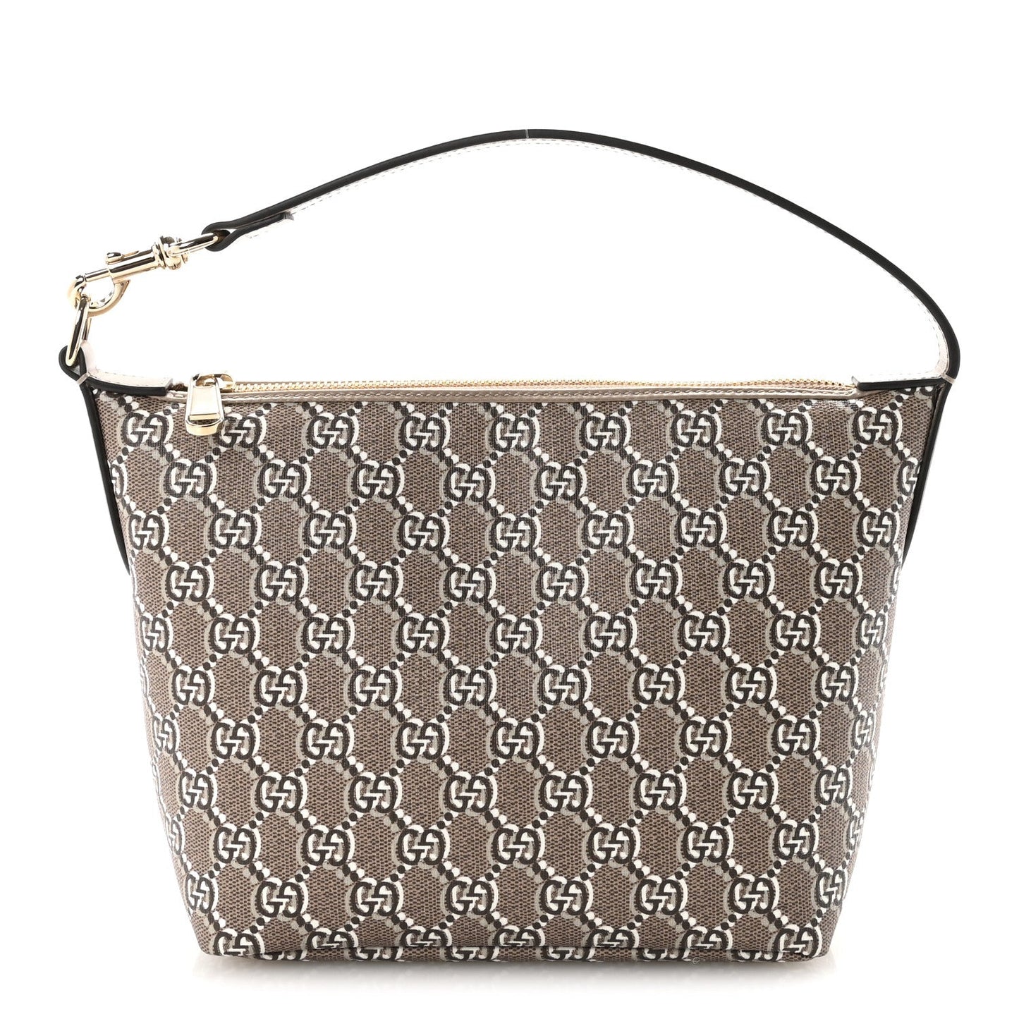 GG Shadow Monogram Super Mini Ophidia Shoulder Bag Taupe