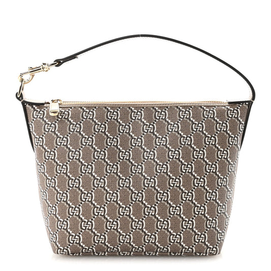 GG Shadow Monogram Super Mini Ophidia Shoulder Bag Taupe