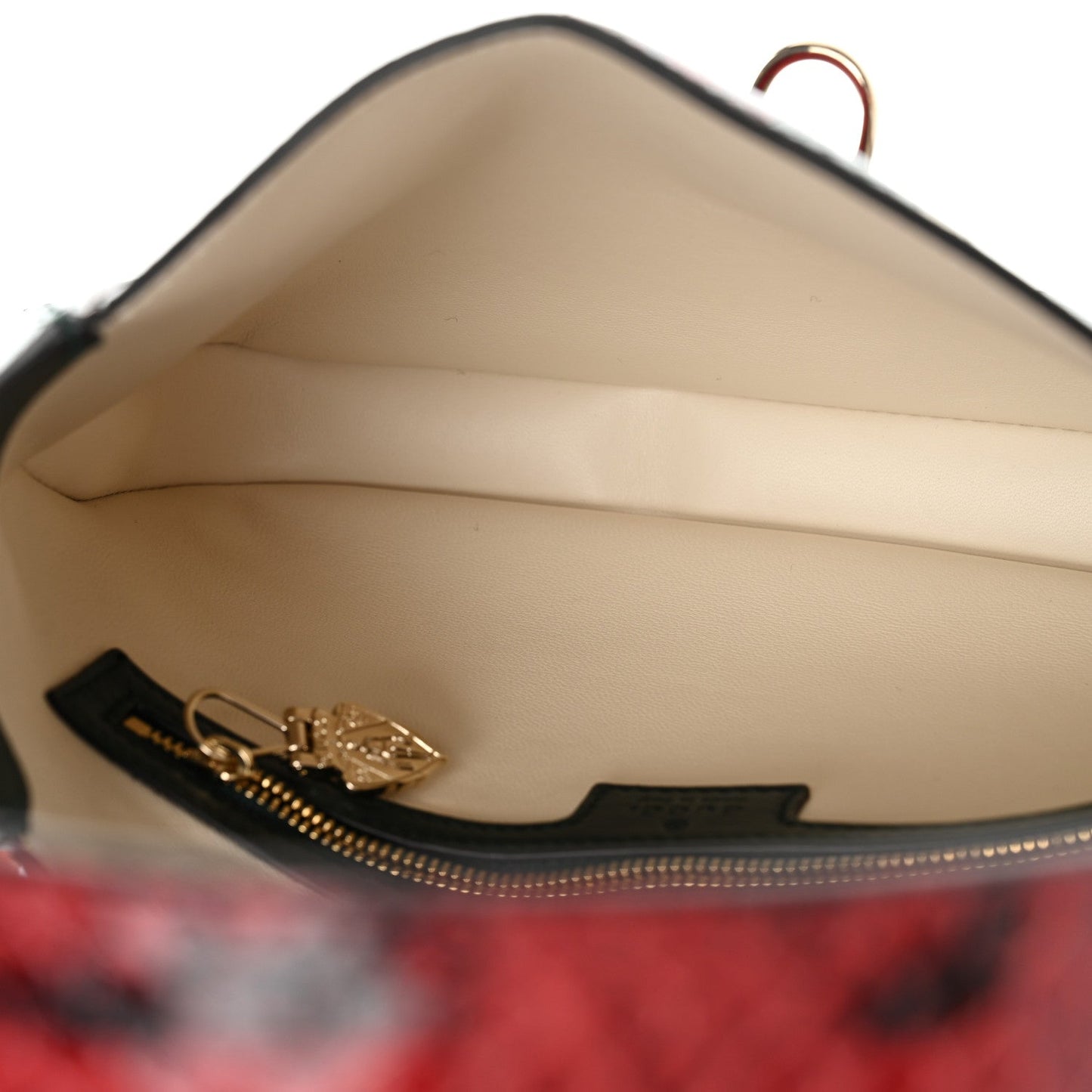 Snakeskin Web Small Jackie 1961 Hobo Green