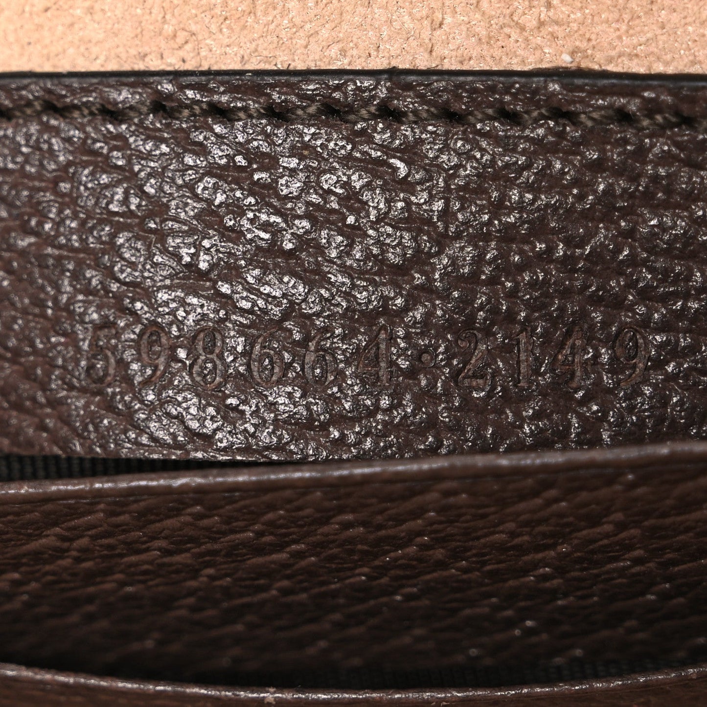 GG Supreme Monogram Web Mini Ophidia GG Bag Brown