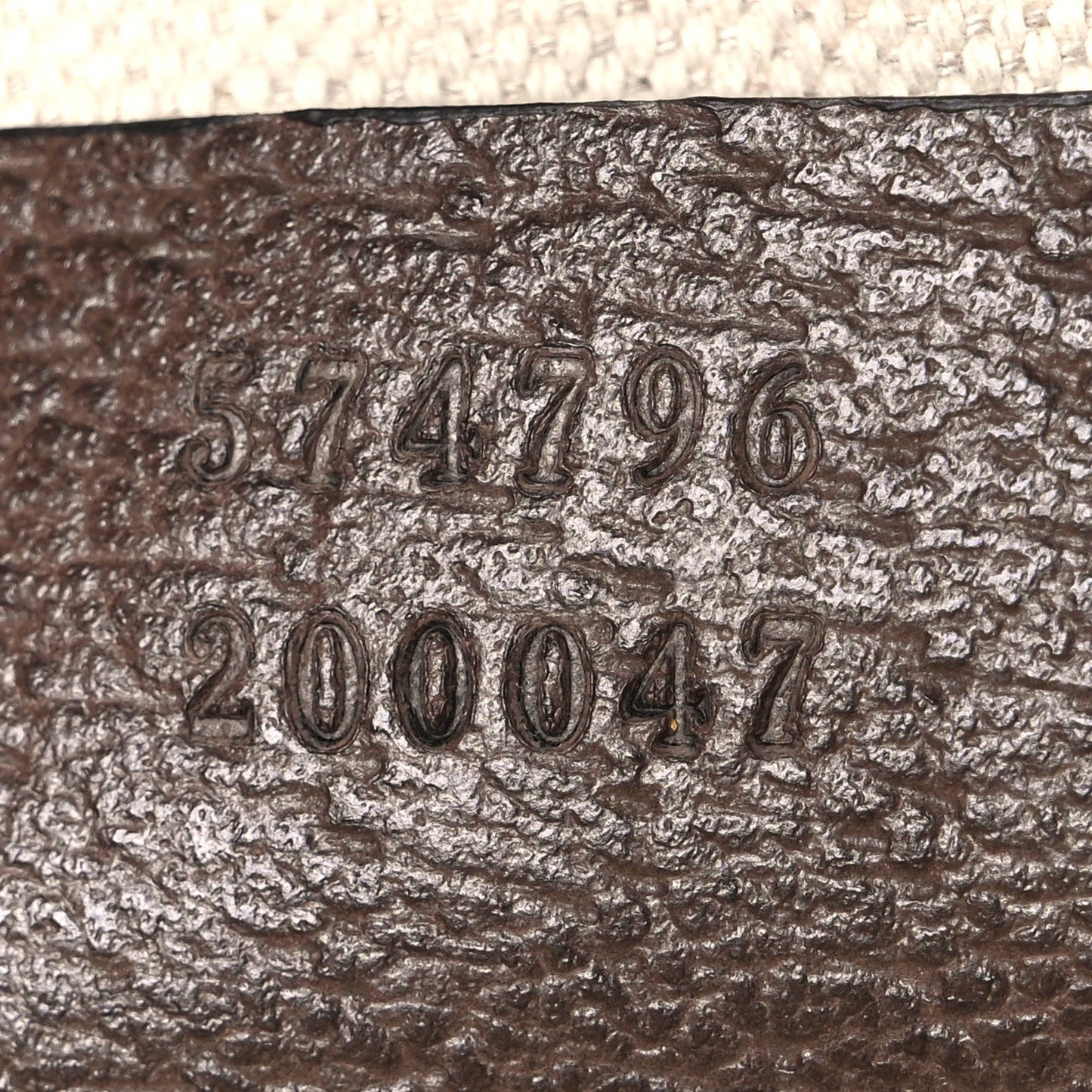 Soft GG Supreme Monogram Medium Ophidia Belt Bag Dark Brown