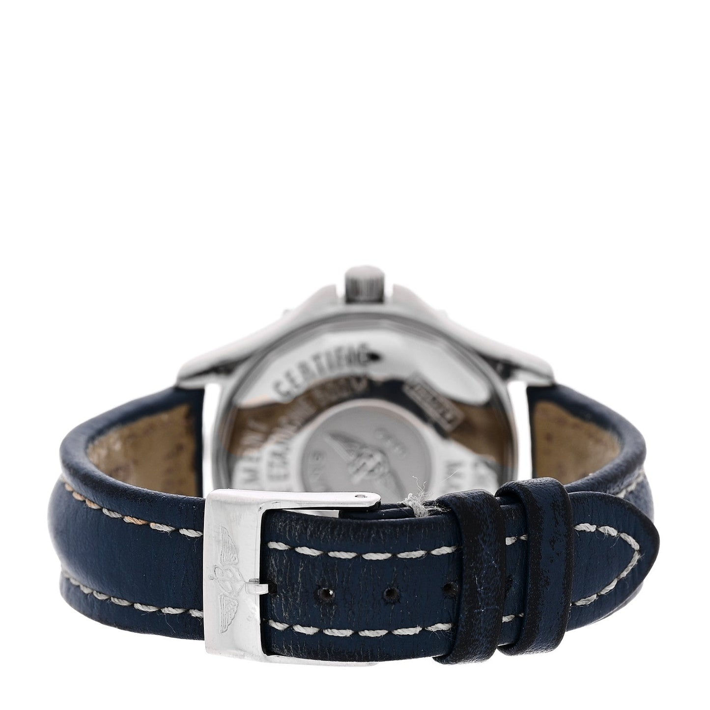 Stainless Steel Calfskin 32mm Colt Oceane Quartz Watch Blue A77350