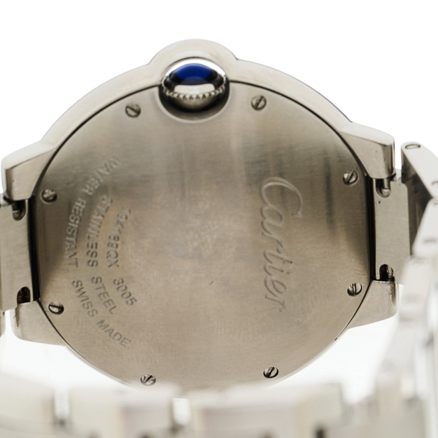 Stainless Steel 36mm Ballon Bleu De Cartier Quartz Watch