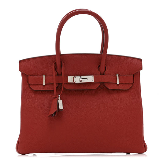 Togo Birkin 30 Vermillion