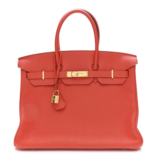 Togo Birkin 35 Capucine