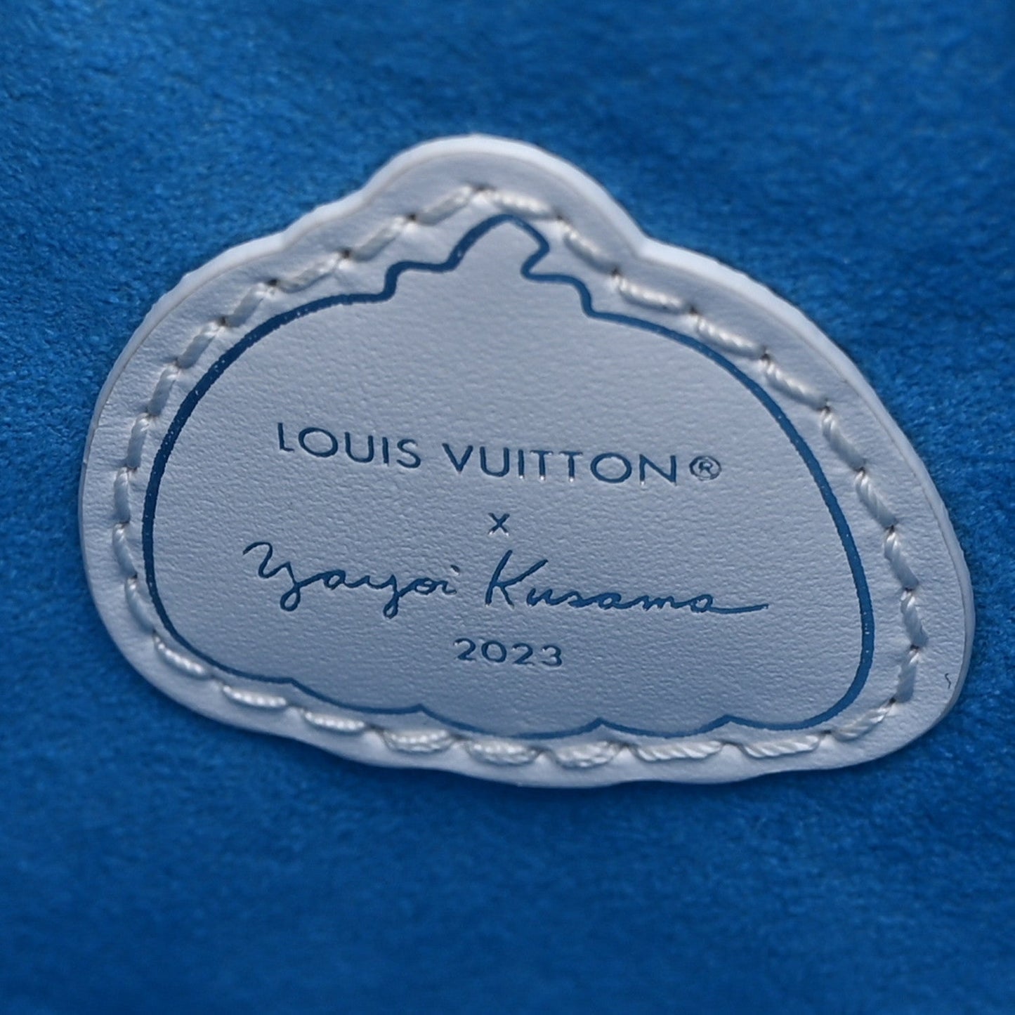 LV X YK Empreinte Nano Noe MM Blue White