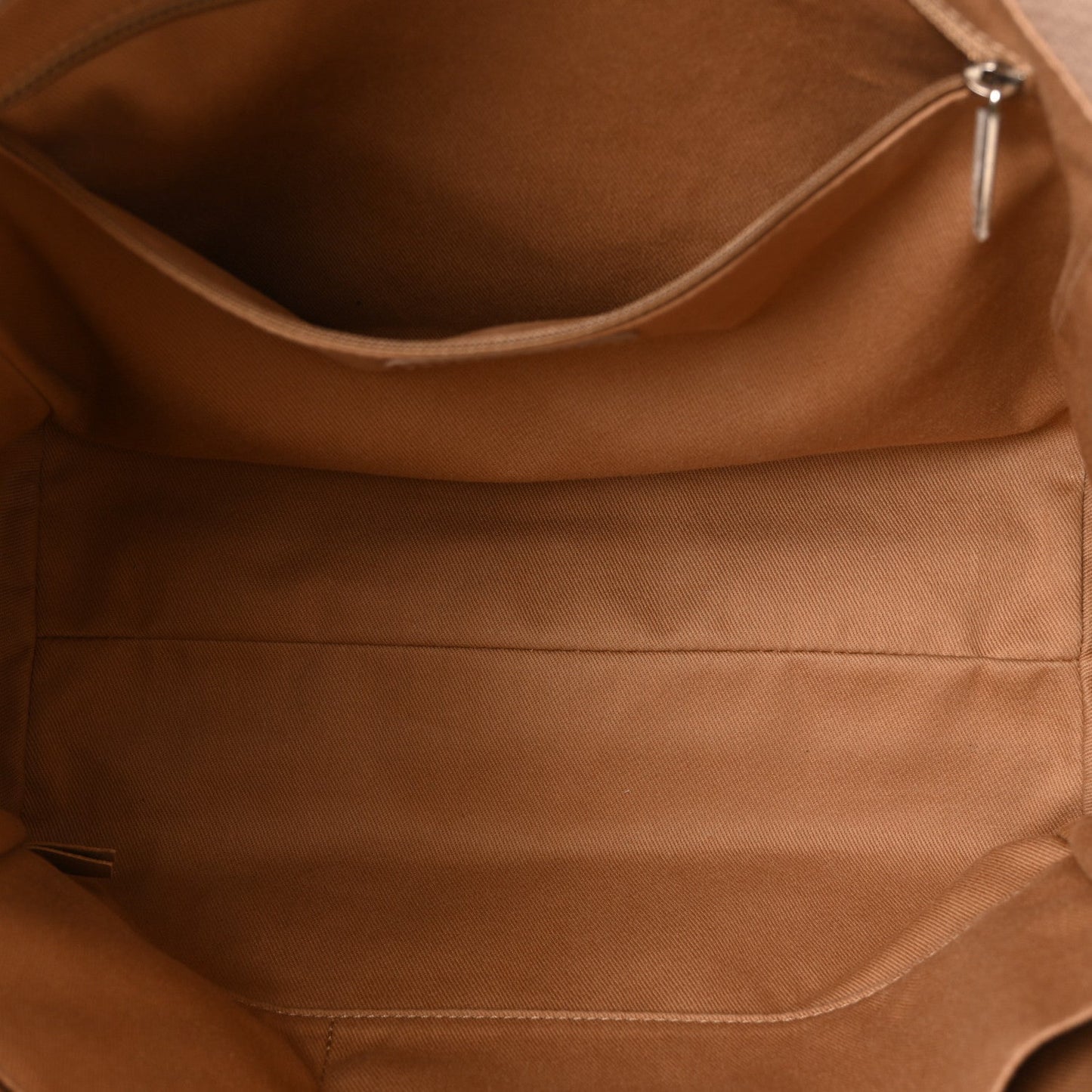 Mixed Fibers Small Deauville Tote Beige