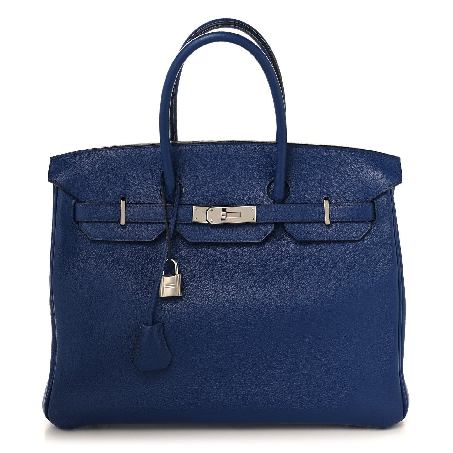 Taurillon Novillo Sea Surf and Fun Birkin 35 Bleu Saphir