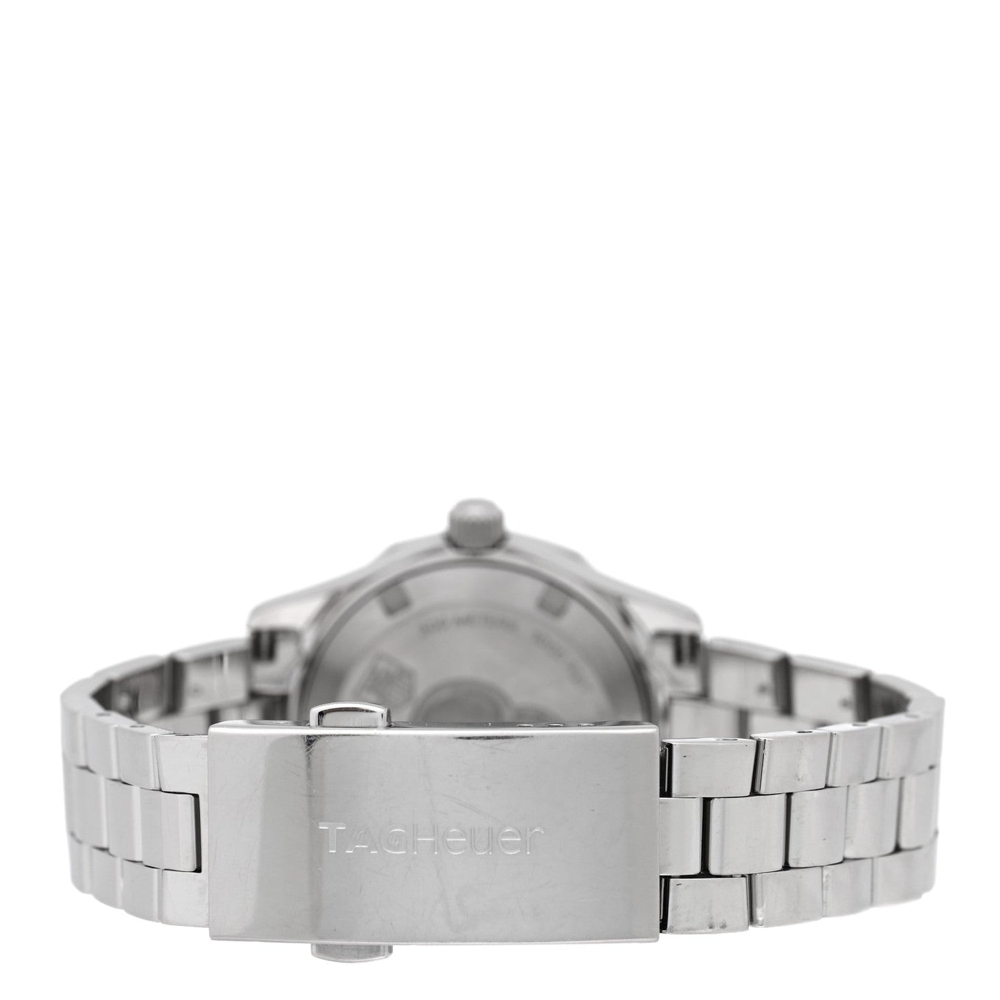 Stainless Steel Diamond Pink Mother of Pearl 27mm Aquaracer Lady Quartz Watch WAF141H