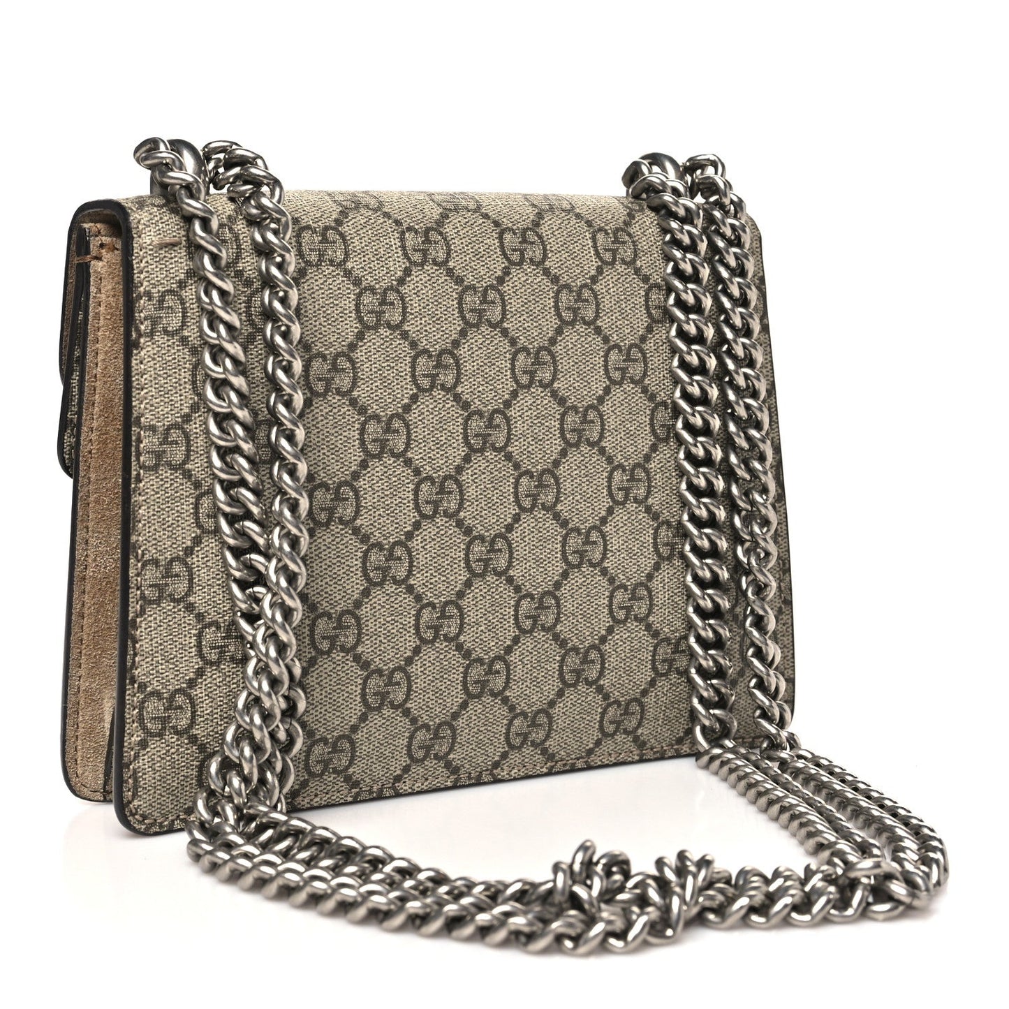 GG Supreme Monogram Mini Dionysus Shoulder Bag Taupe