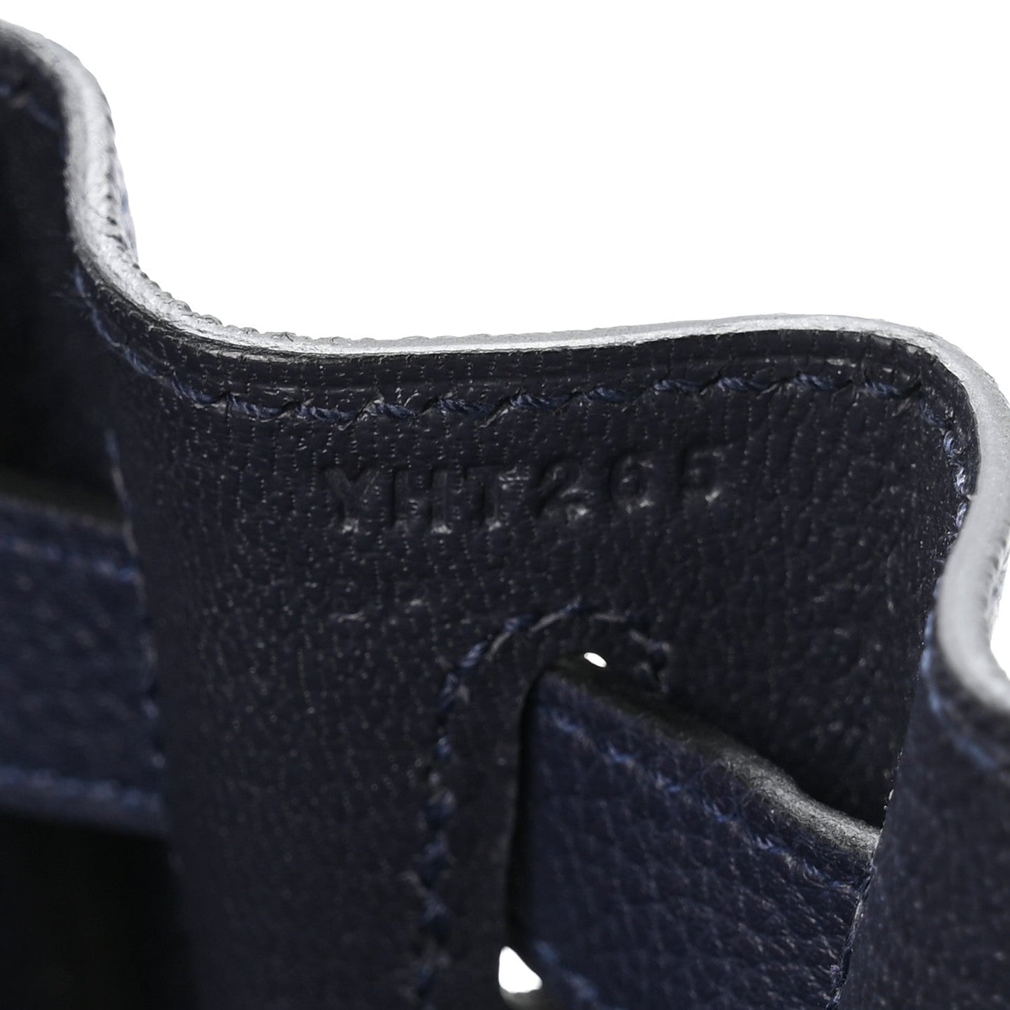Togo Horseshoe Au Galop Kelly Retourne 28 Bleu Nuit Rouge H Fauve