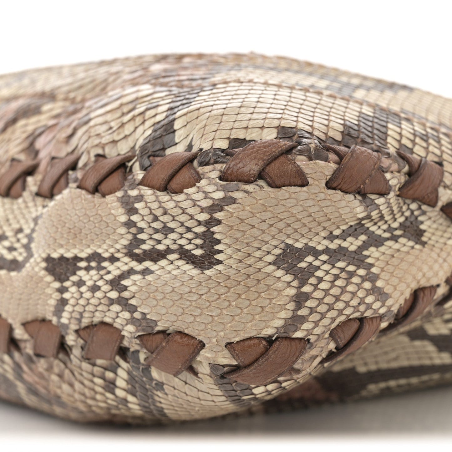 Snakeskin Large New Jackie Shoulder Bag Multicolor