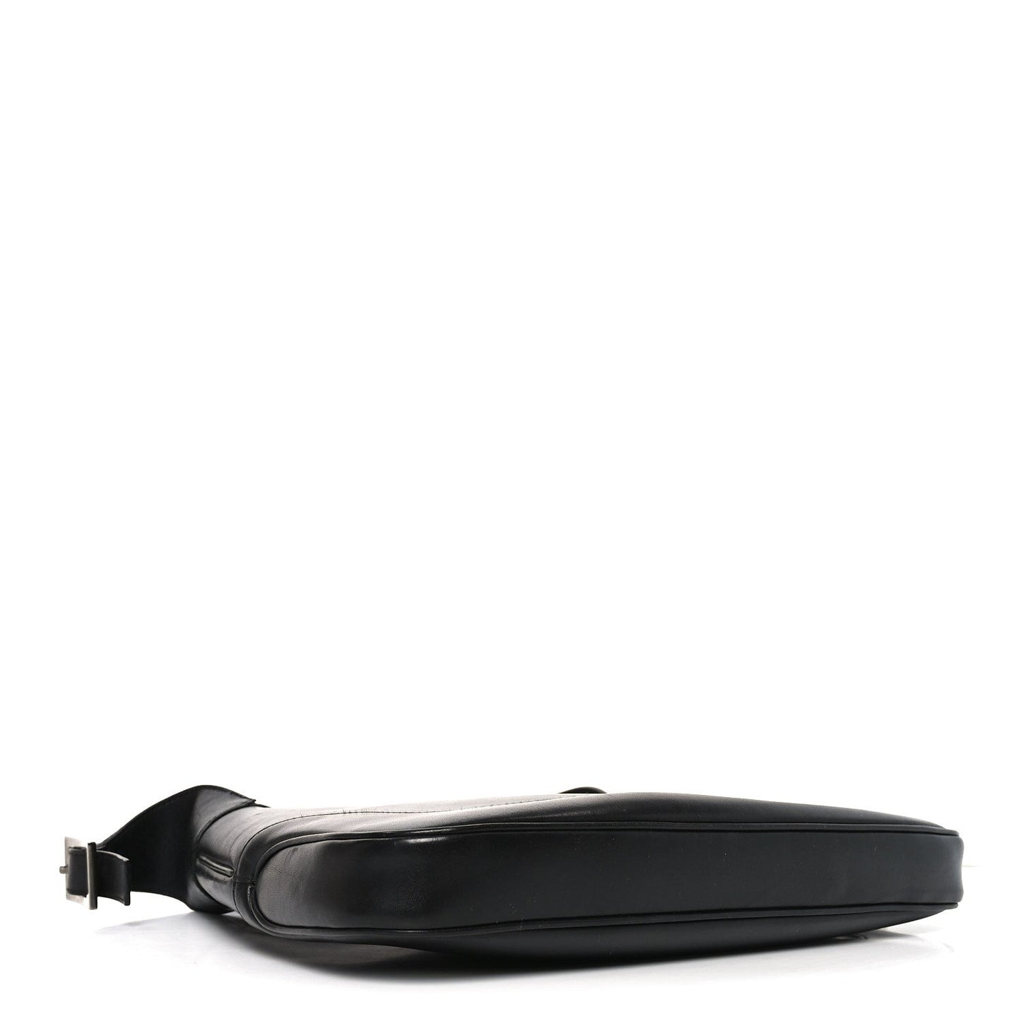 Calfskin Small Jackie O Hobo Black