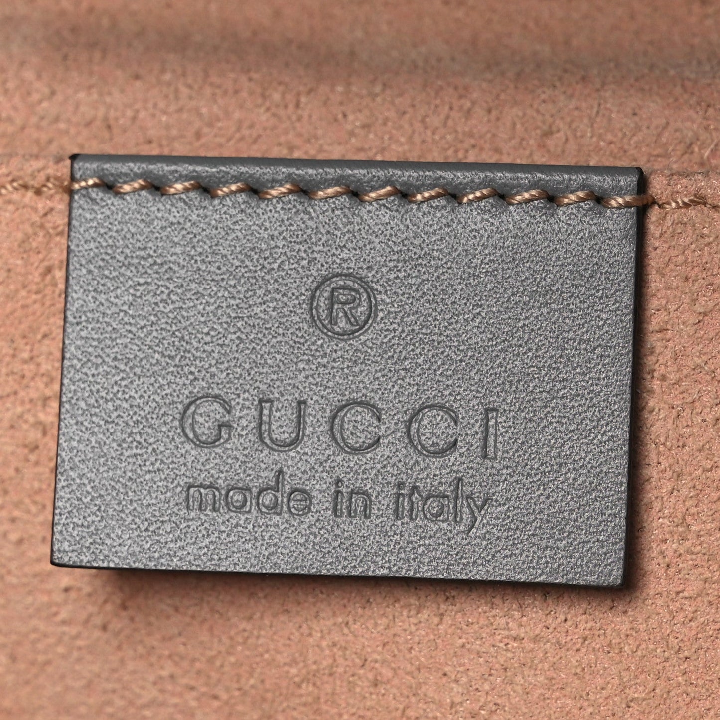 Guccissima Small Padlock Shoulder Bag Grey