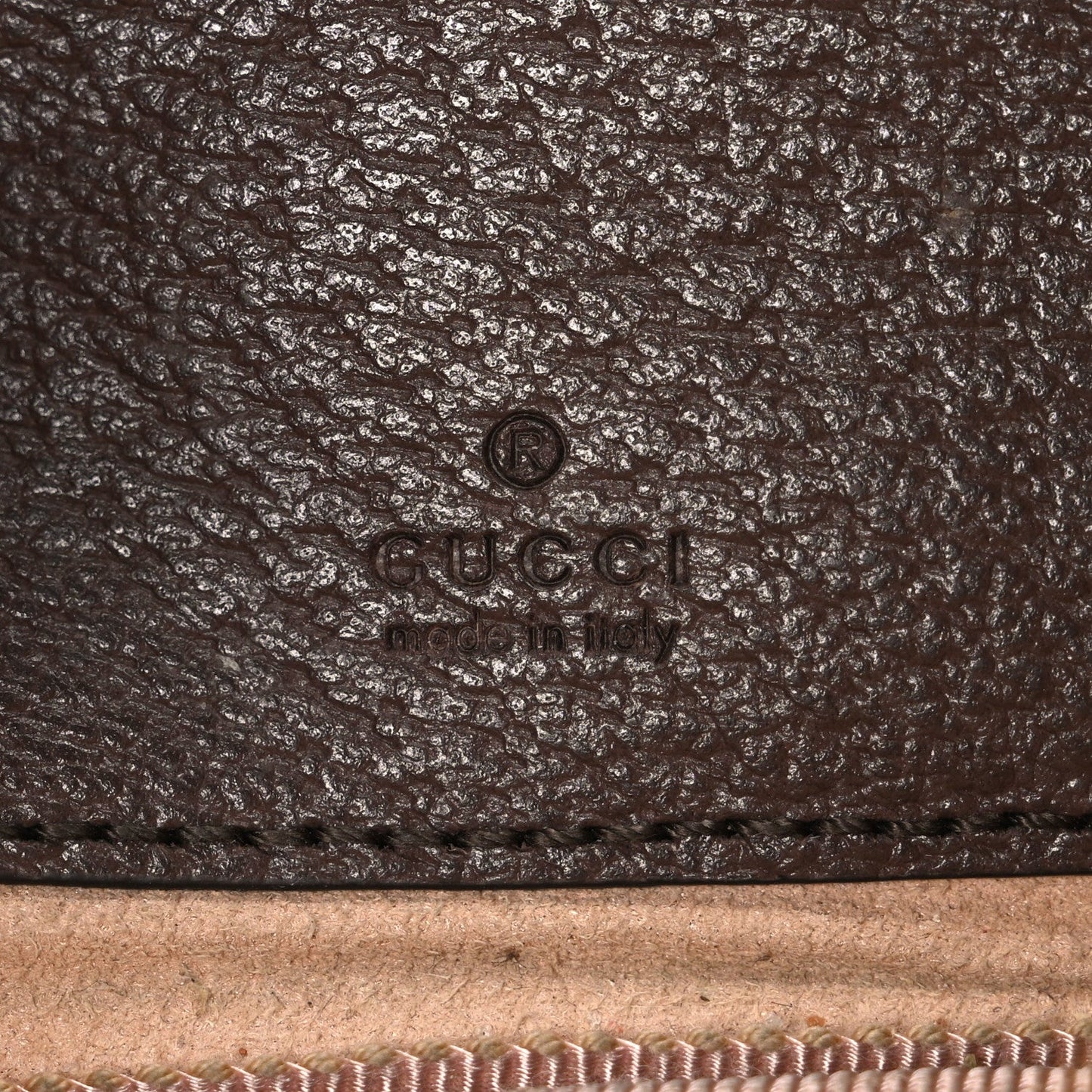 GG Supreme Monogram Web Mini Ophidia GG Bag Brown