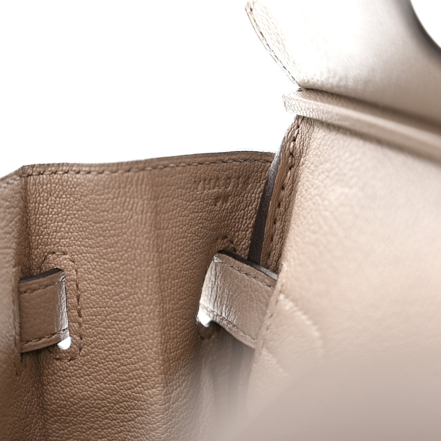 Taurillon Novillo Birkin 30 Gris Asphalte