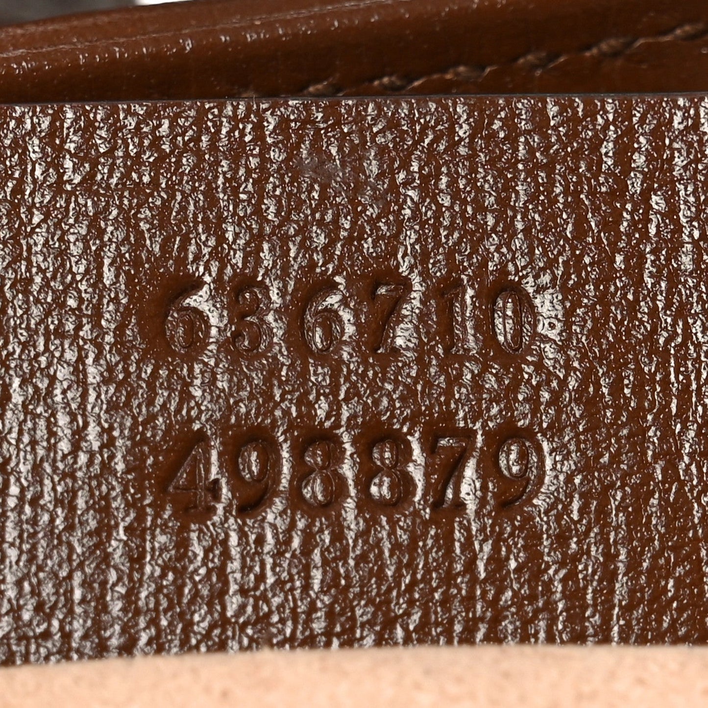 GG Supreme Monogram Azalea Calfskin Web Medium Jackie 1961 Hobo Beige Ebony Brown Sugar