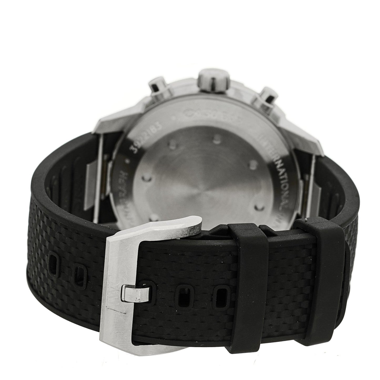 Stainless Steel Rubber 44mm Aquatimer Chronograph Automatic Watch White IW376801
