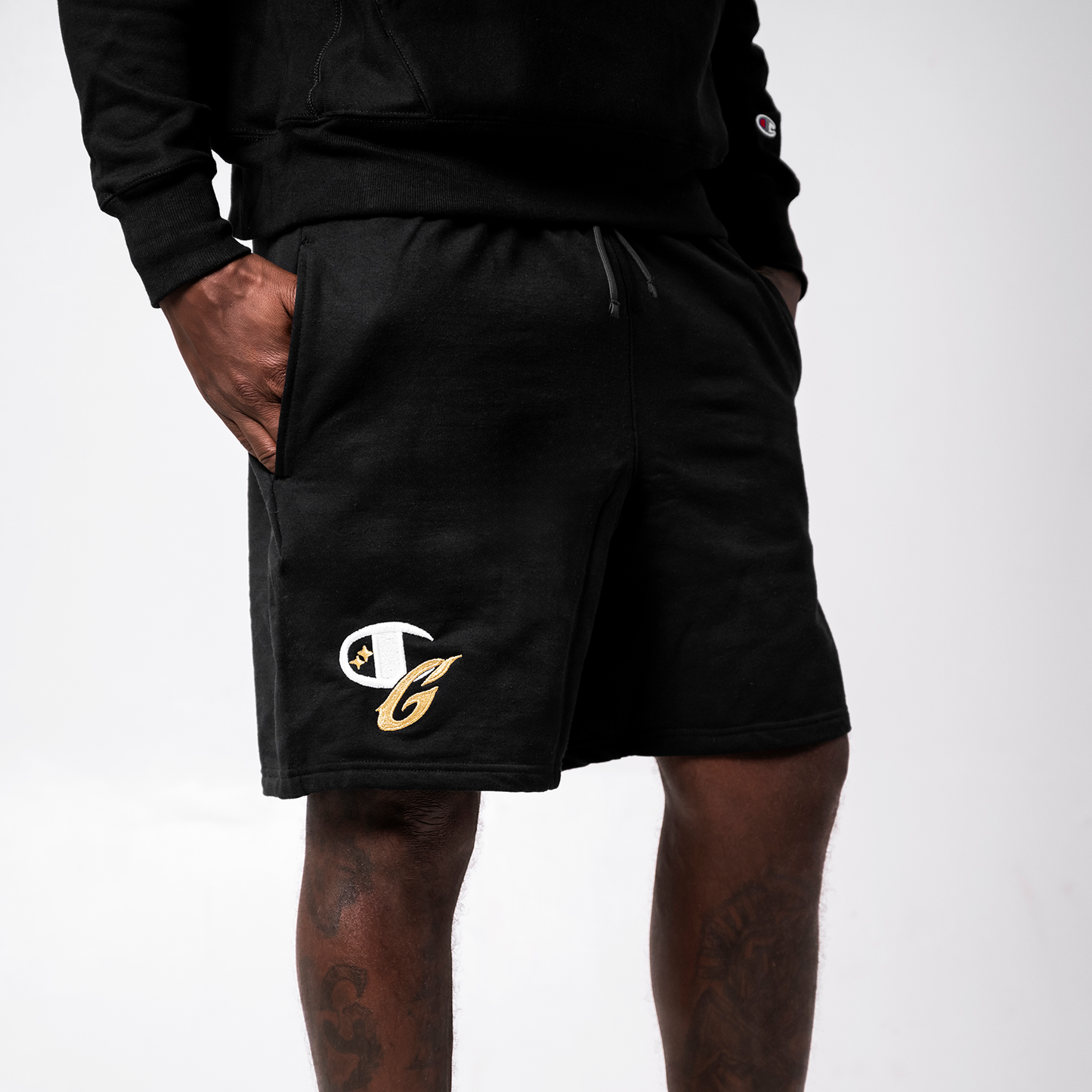 GLD X Champion Powerblend? Fleece Shorts