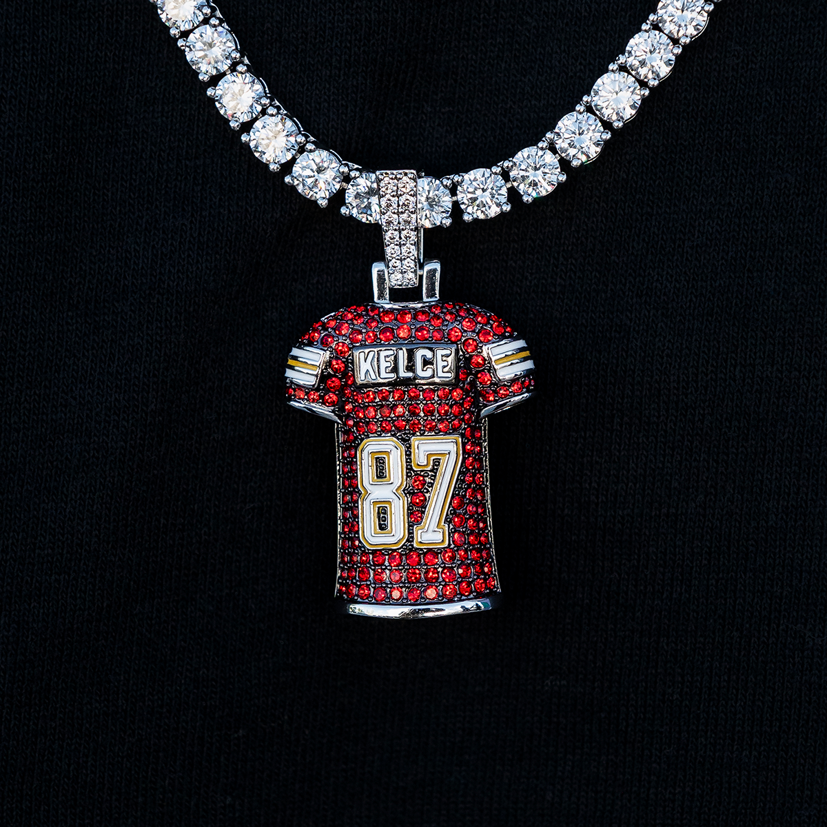 Kansas City Chiefs Travis Kelce Jersey Pendant
