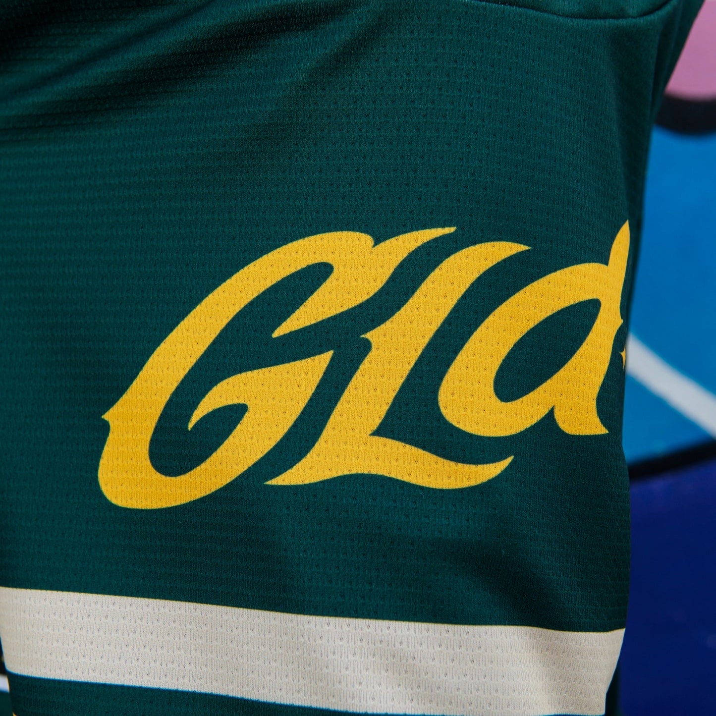GLD Green and Yellow Hockey Jersey