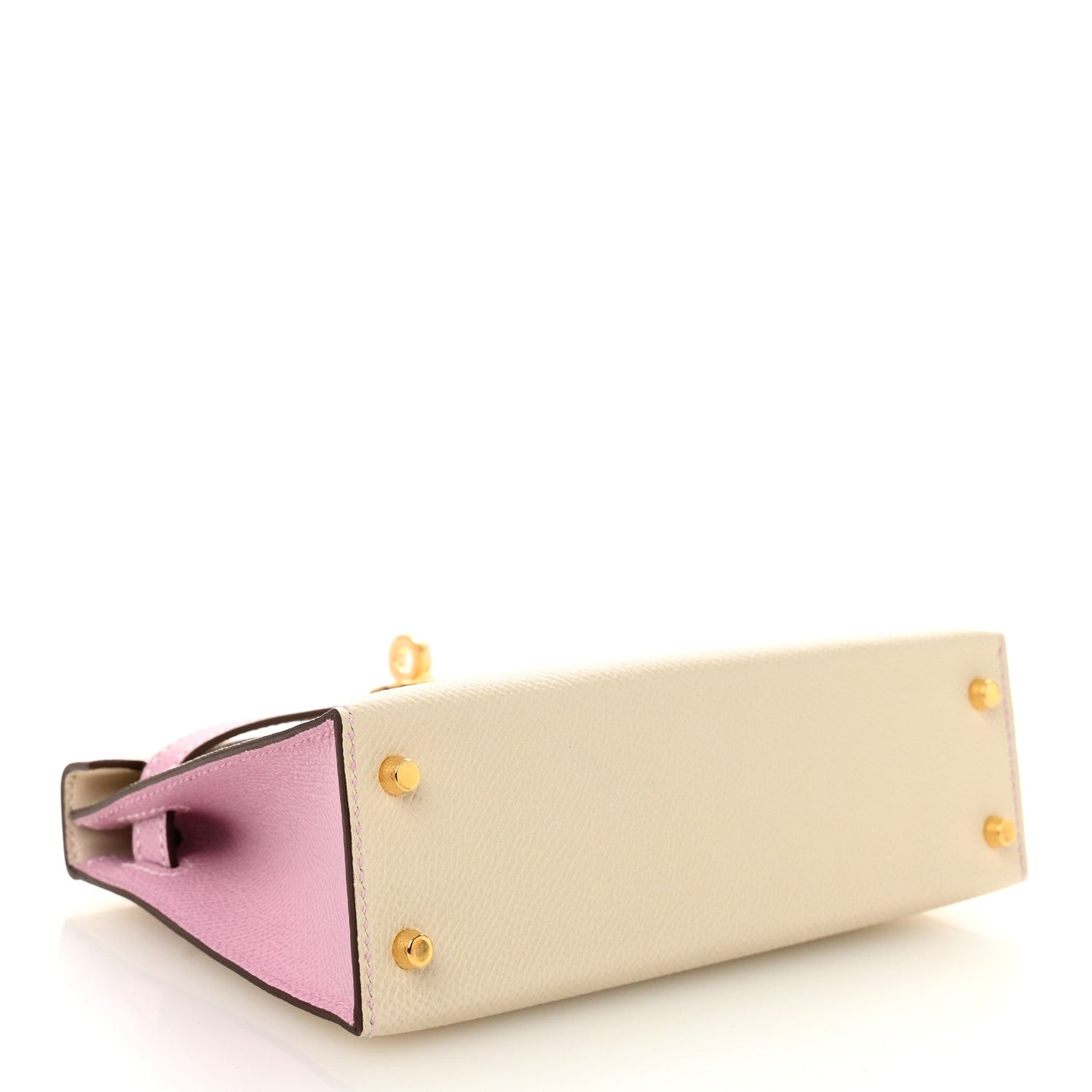 Epsom Horseshoe Mini Kelly Sellier 20 Craie Mauve Sylvestre