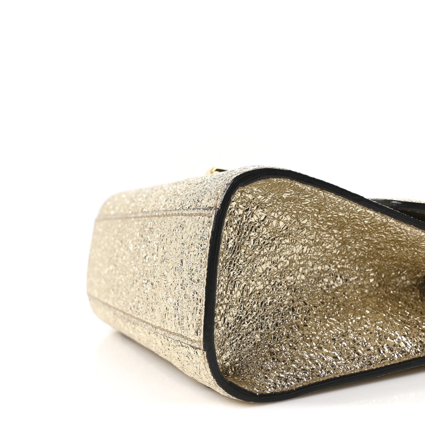 Galassia Small Padlock Shoulder Bag Platino