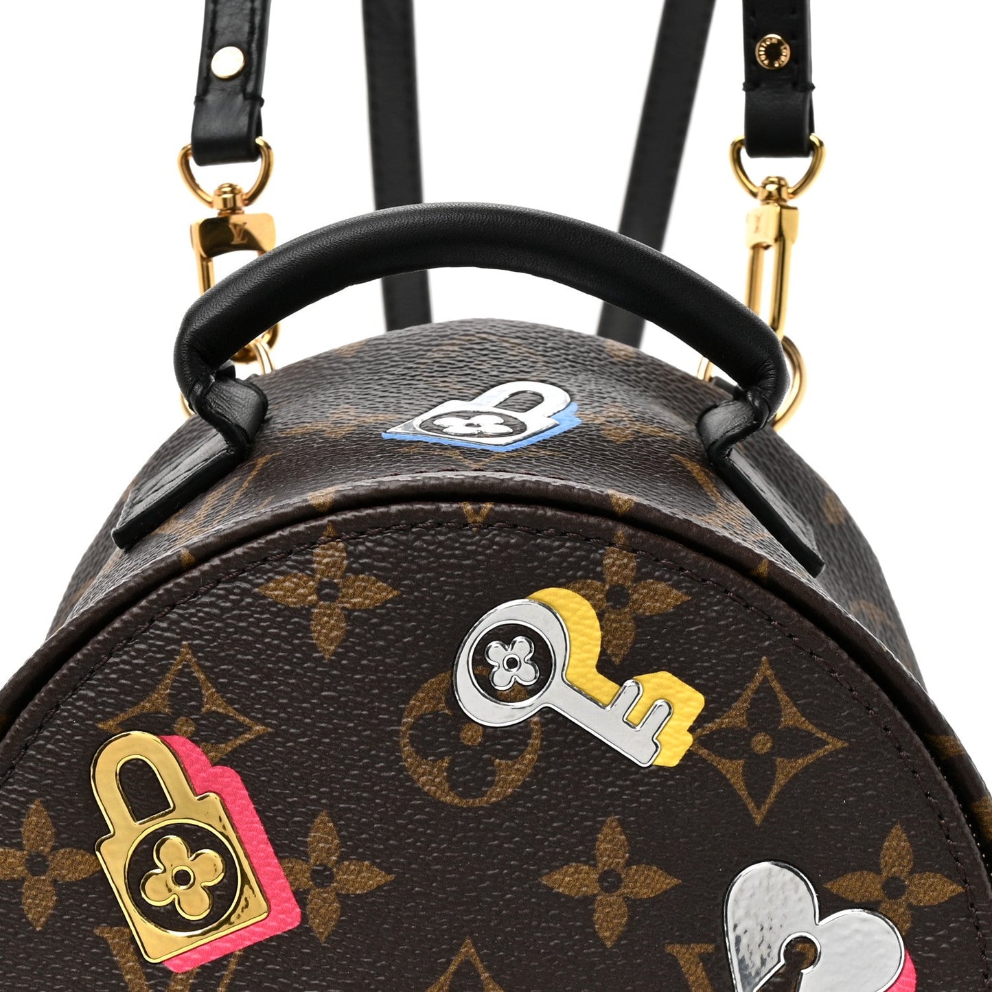 Monogram Love Lock Palm Springs Backpack Mini
