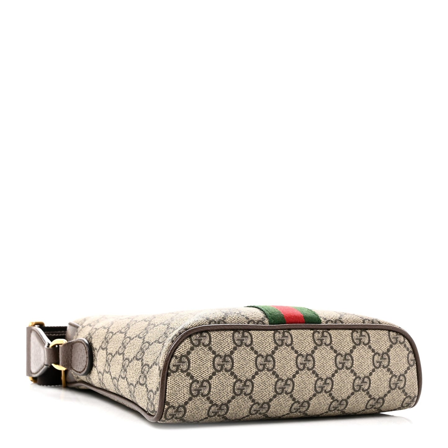 GG Supreme Monogram Web Small Ophidia Slingbag Beige Ebony New Acero