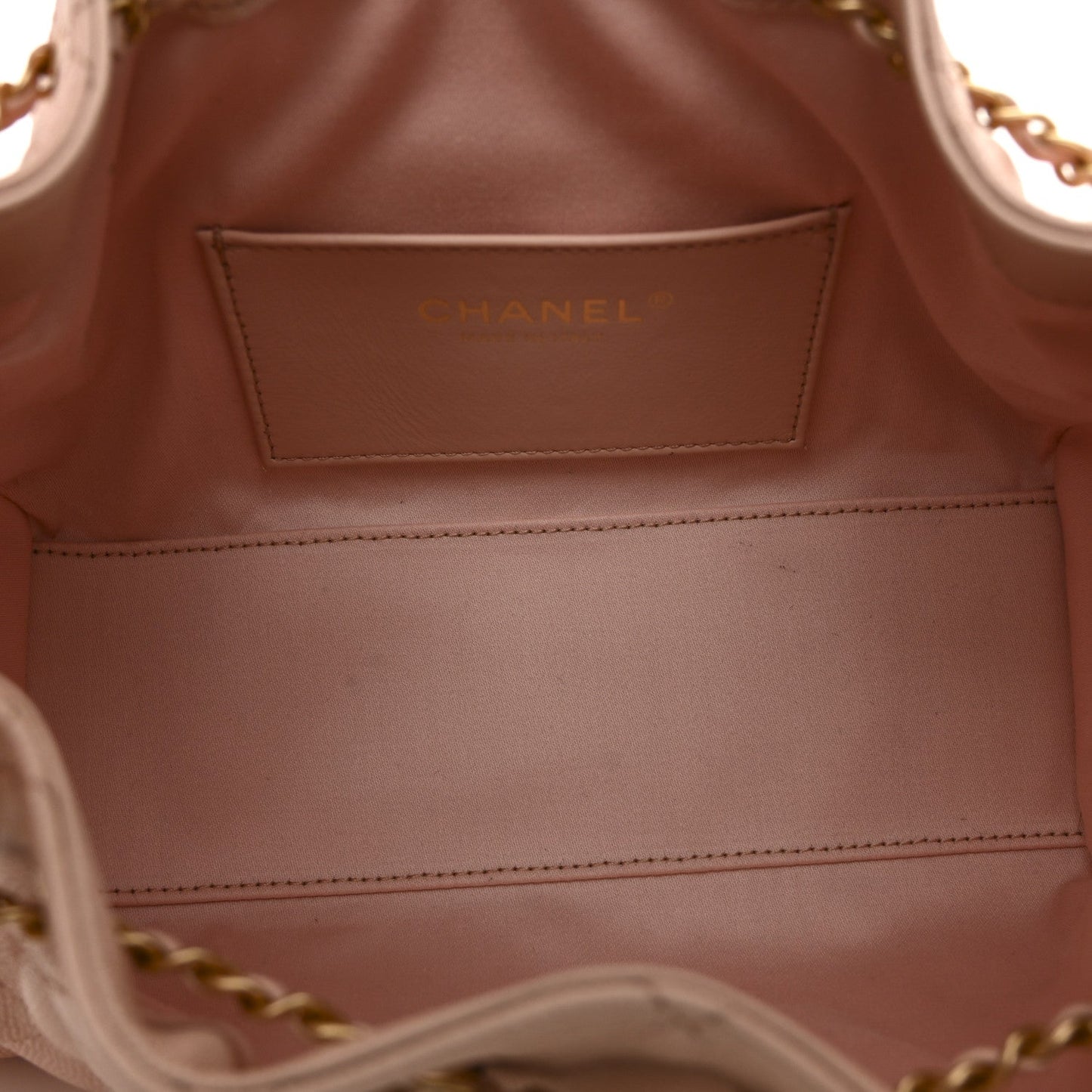 Caviar Quilted Mini Chanel 25 Handbag Light Pink