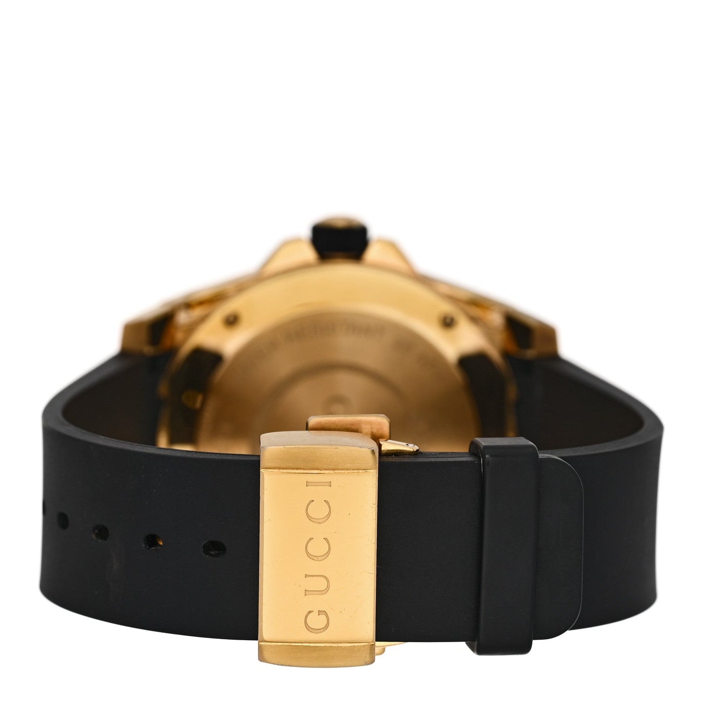 Stainless Steel Rubber 45mm Dive Snake Quartz Watch Black