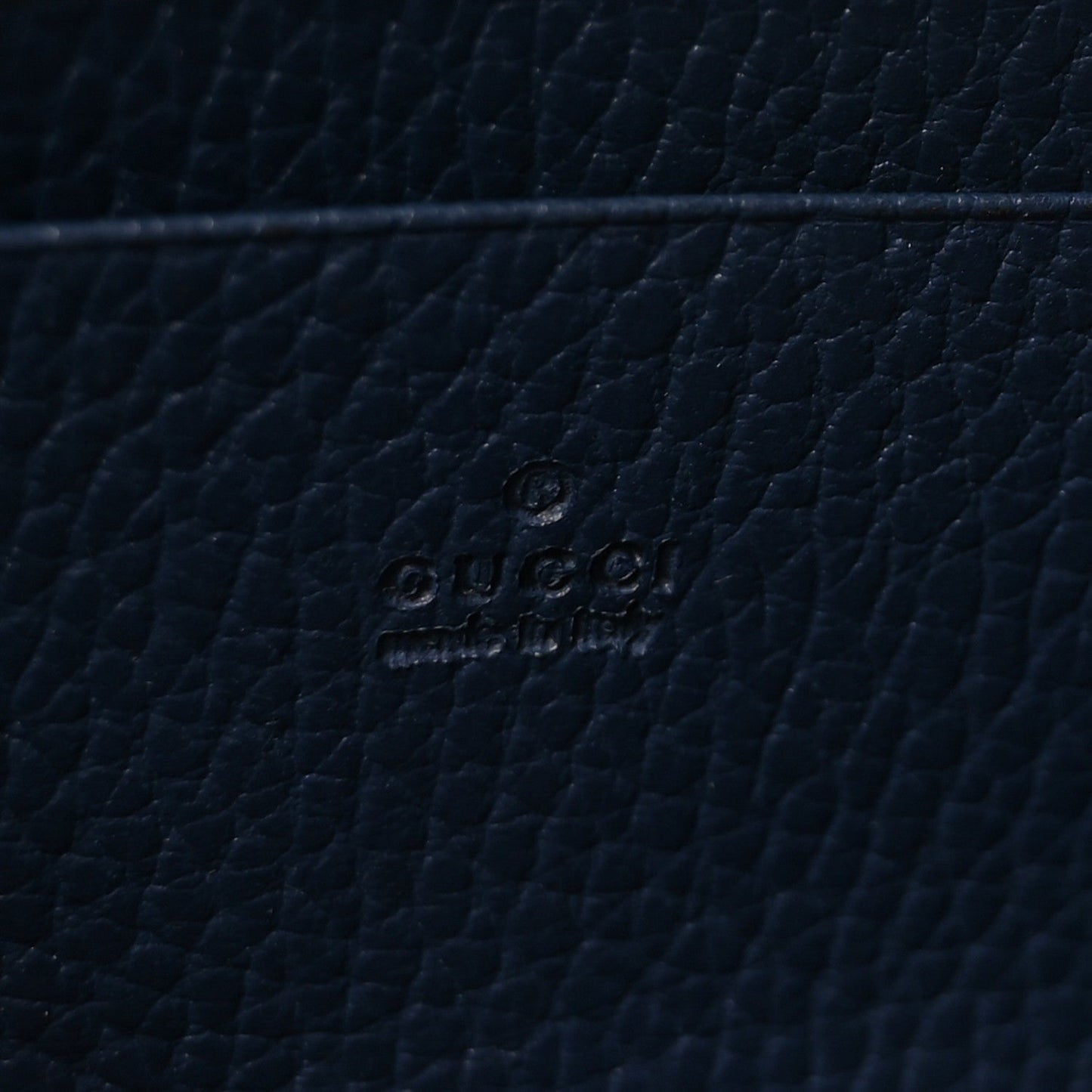 Dollar Calfskin Crystal Mini Dionysus Chain Wallet Blue Agata Black Diamond