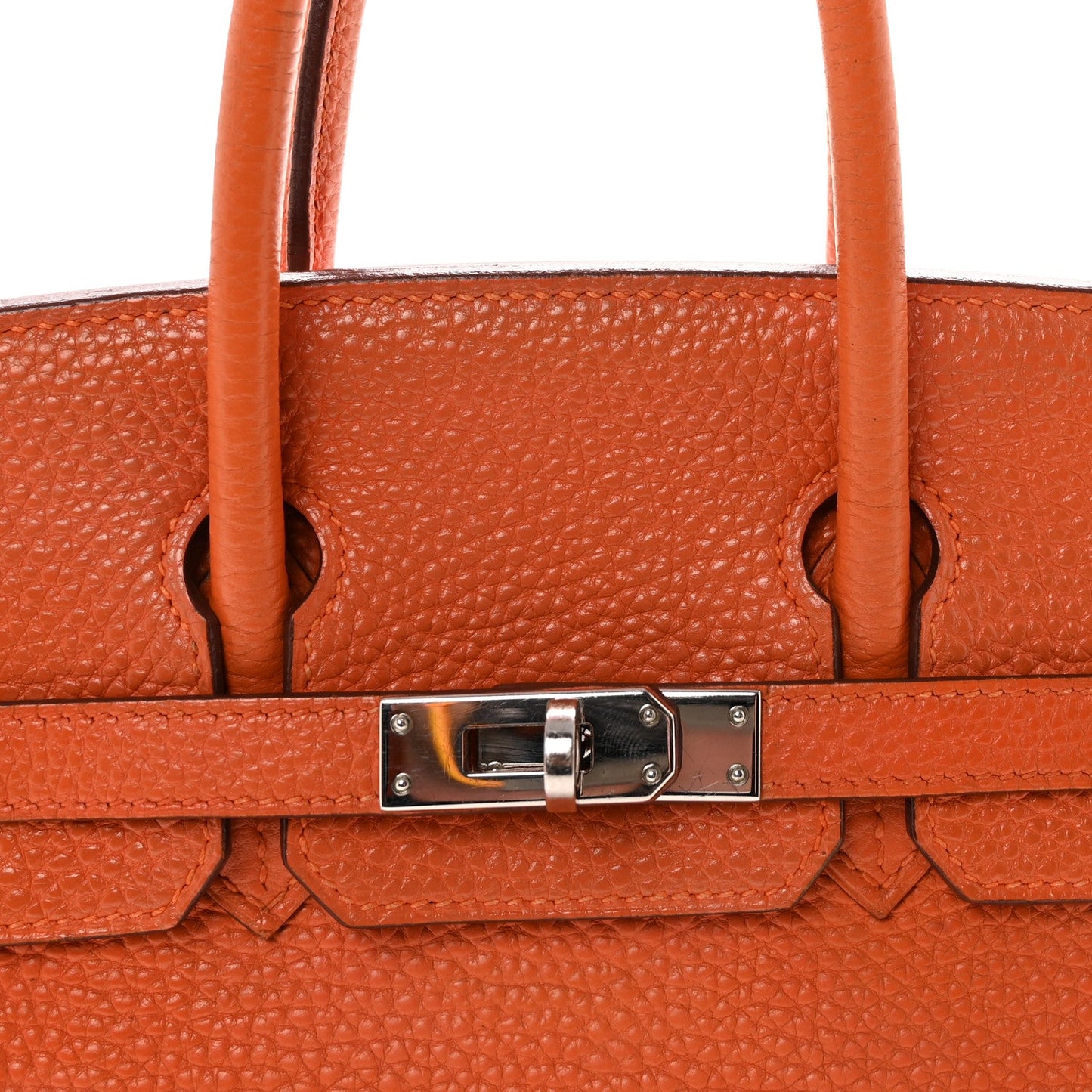Togo Birkin 25 Orange