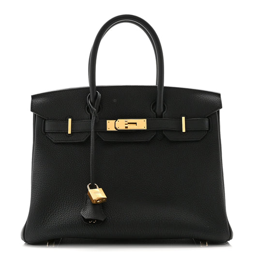 Togo Birkin 30 Black