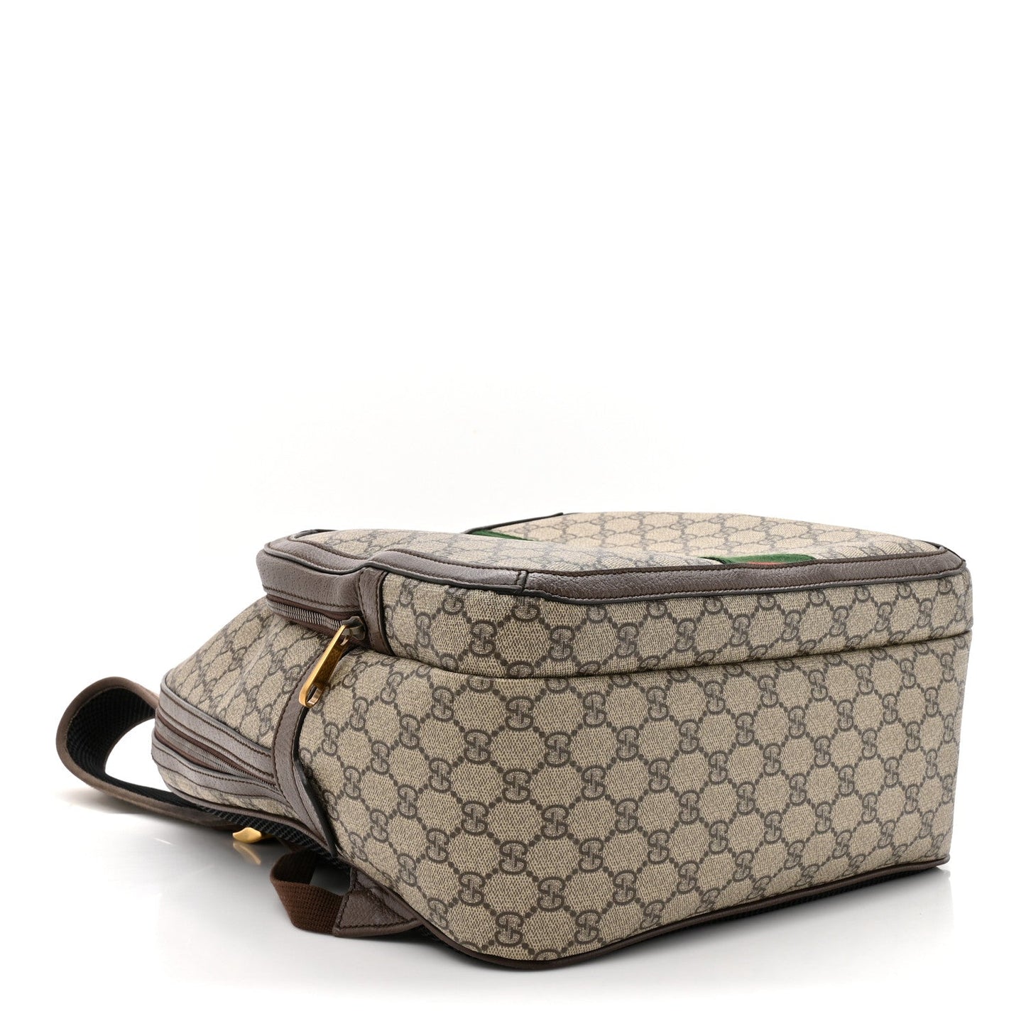 GG Supreme Monogram Medium Ophidia Day Backpack Beige Ebony New Acero