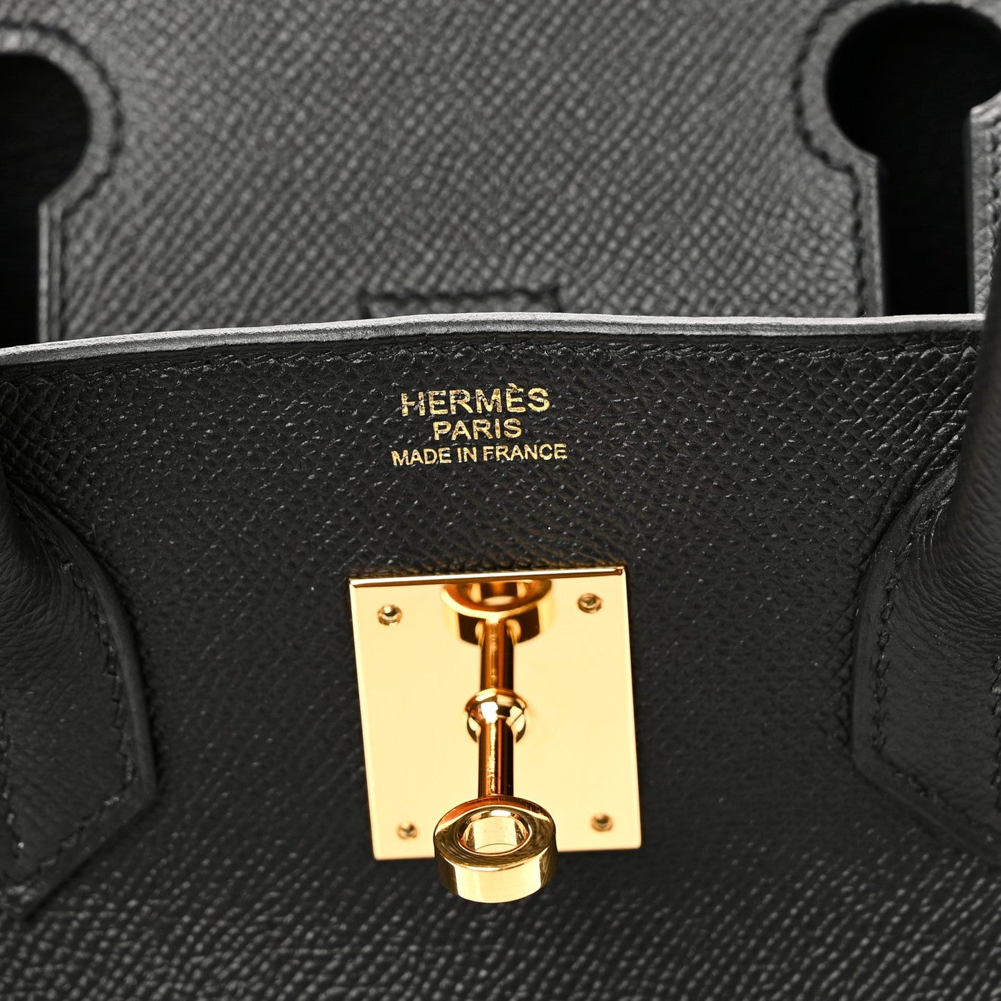 Epsom Birkin 30 Black