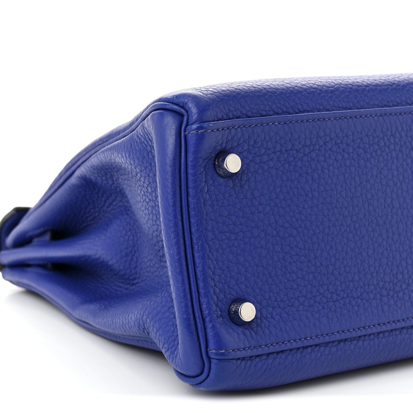 Taurillon Clemence Kelly Retourne 32 Bleu Electrique