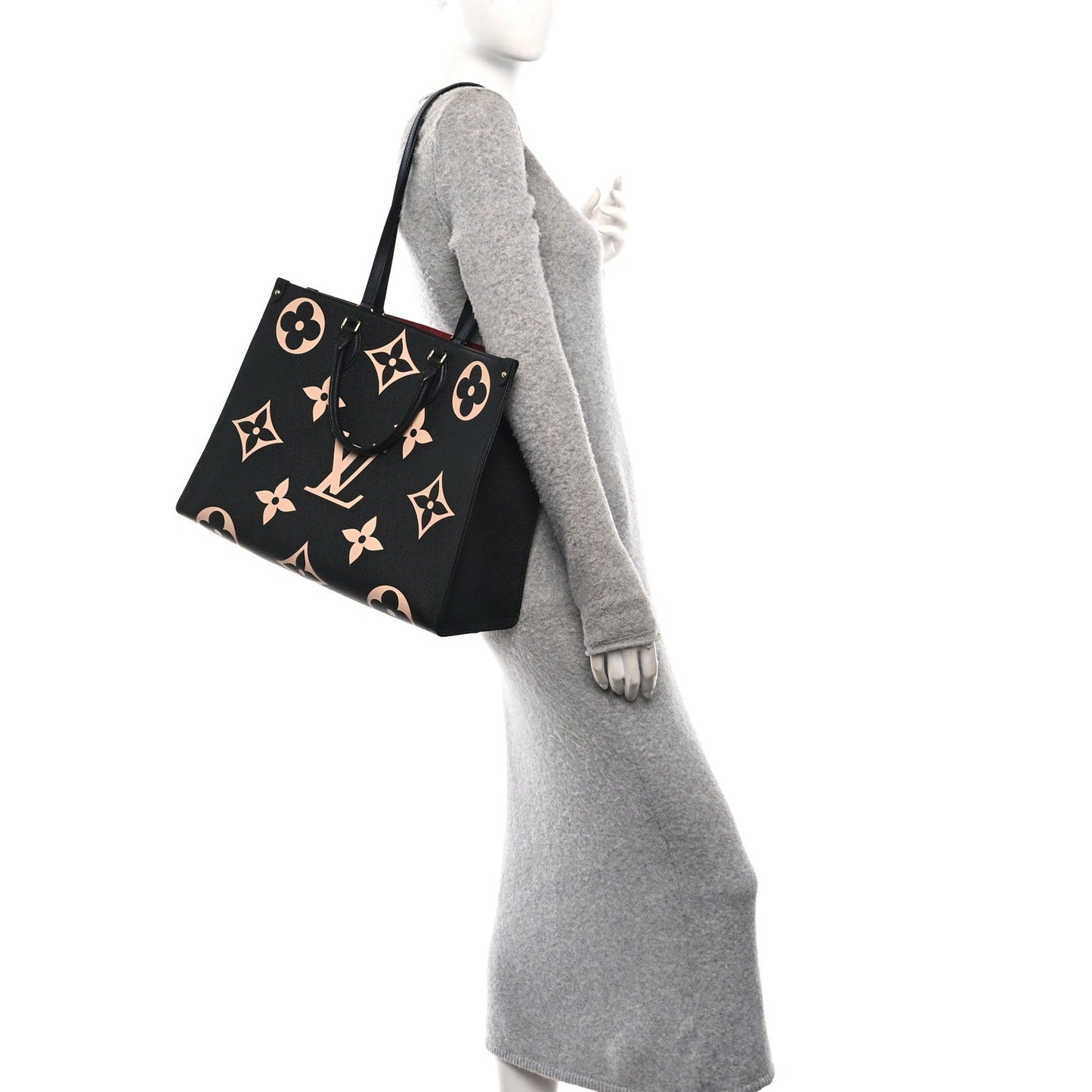 Empreinte Monogram Giant Onthego GM Black Beige