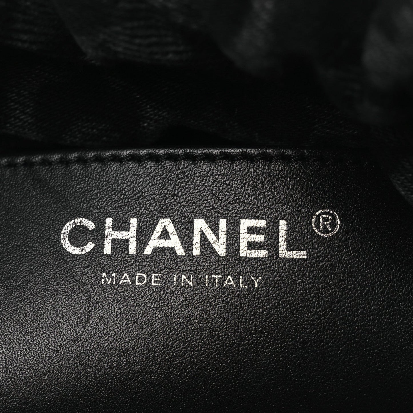 Denim Quilted Floral Print Mini Chanel 22 Black Grey