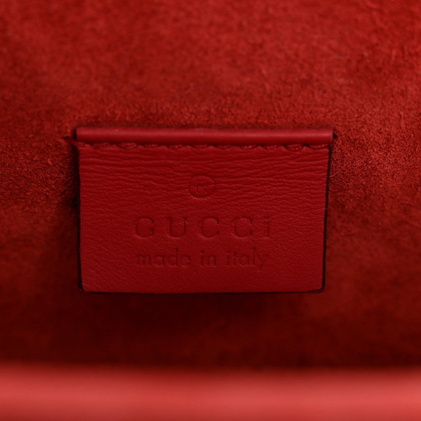 GG Supreme Monogram Mini Dionysus Shoulder Bag Hibiscus Red