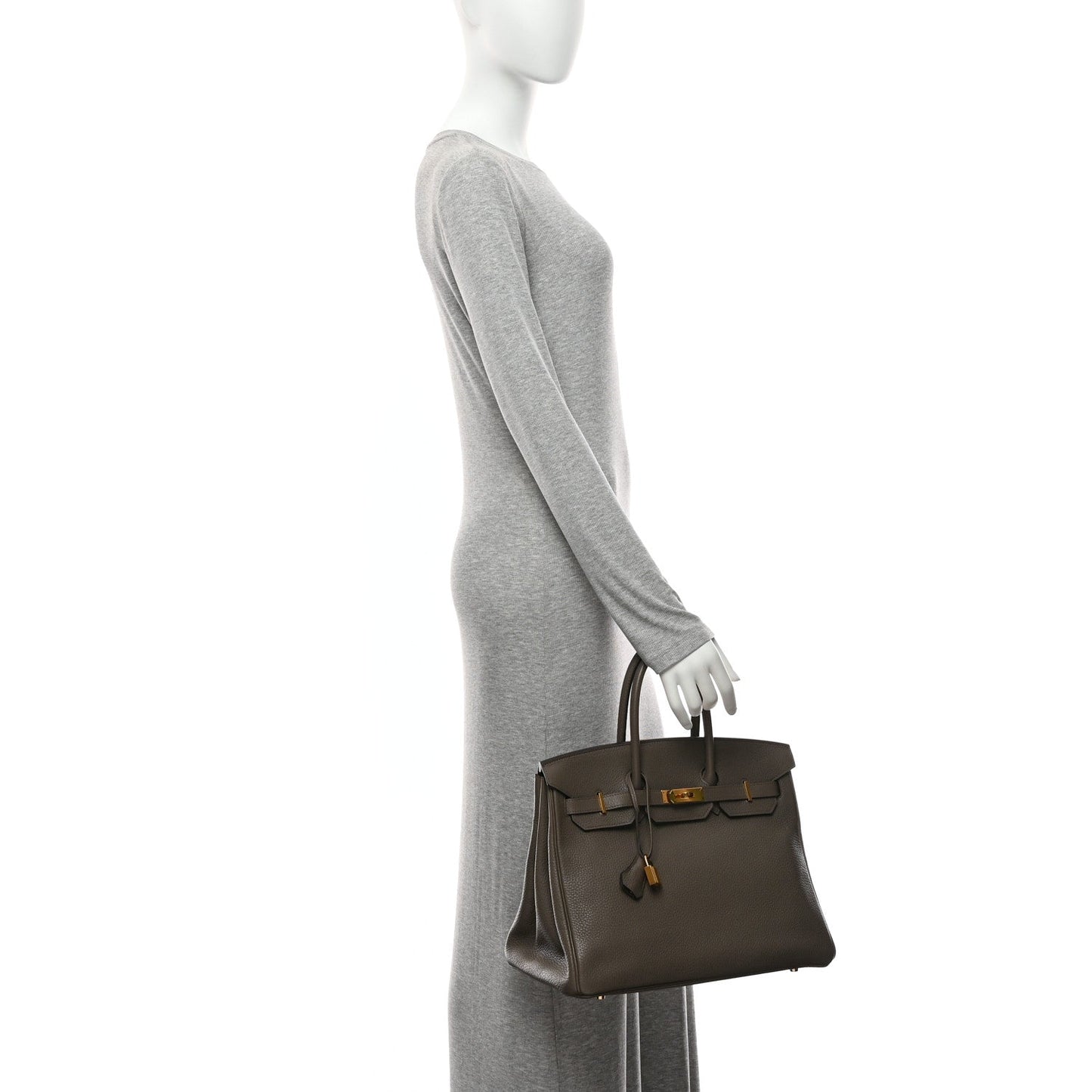 Taurillon Clemence Birkin 35 Etain