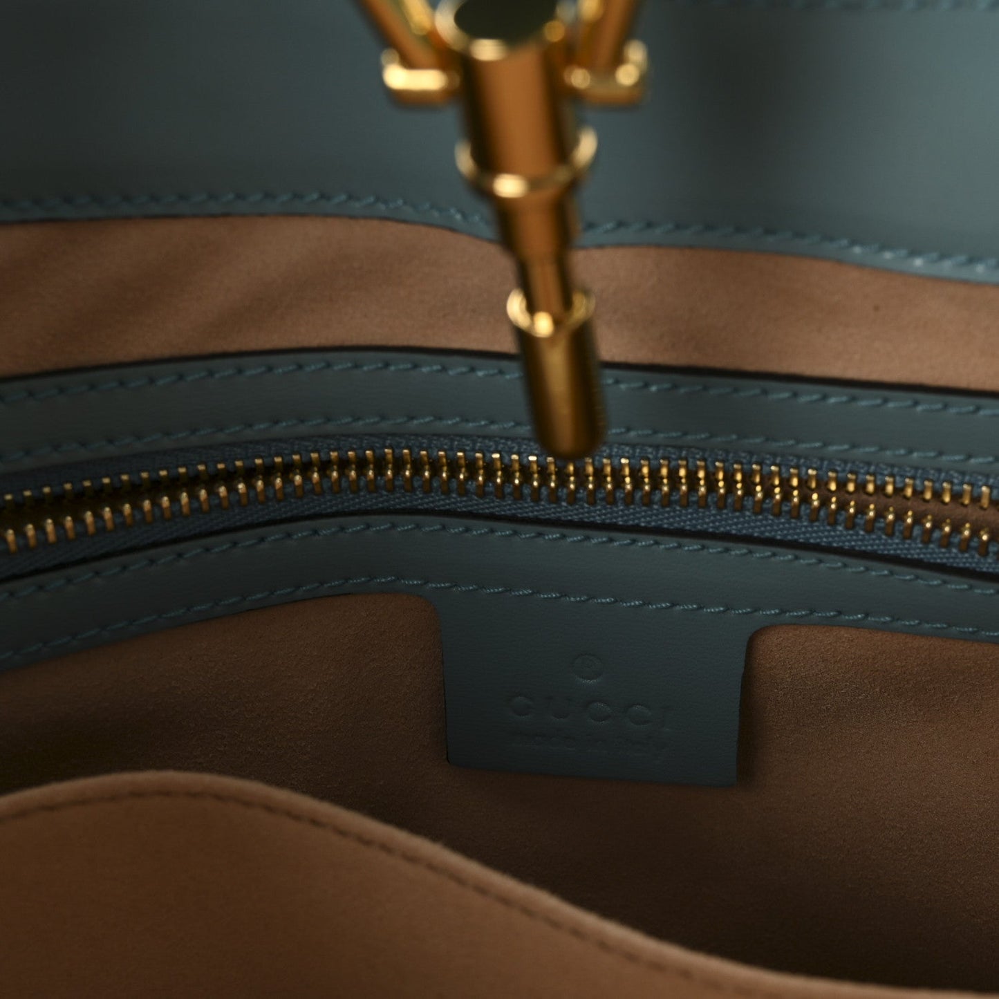 Boarded Dyana Lux Calfskin Small Jackie 1961 Hobo Dusty Azure