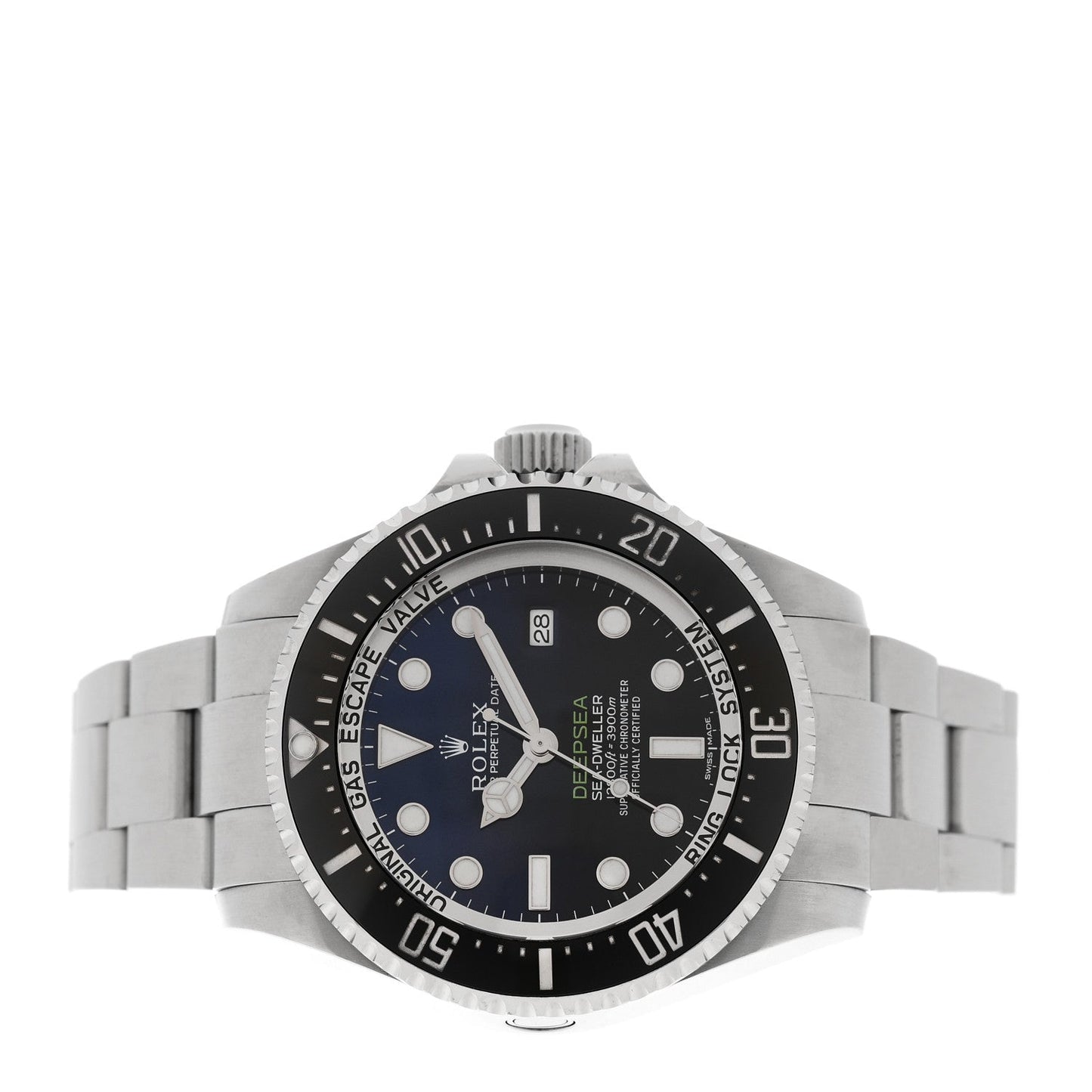 Stainless Steel 44mm Oyster Perpetual Date Sea-Dweller Deepsea James Cameron Watch 116660