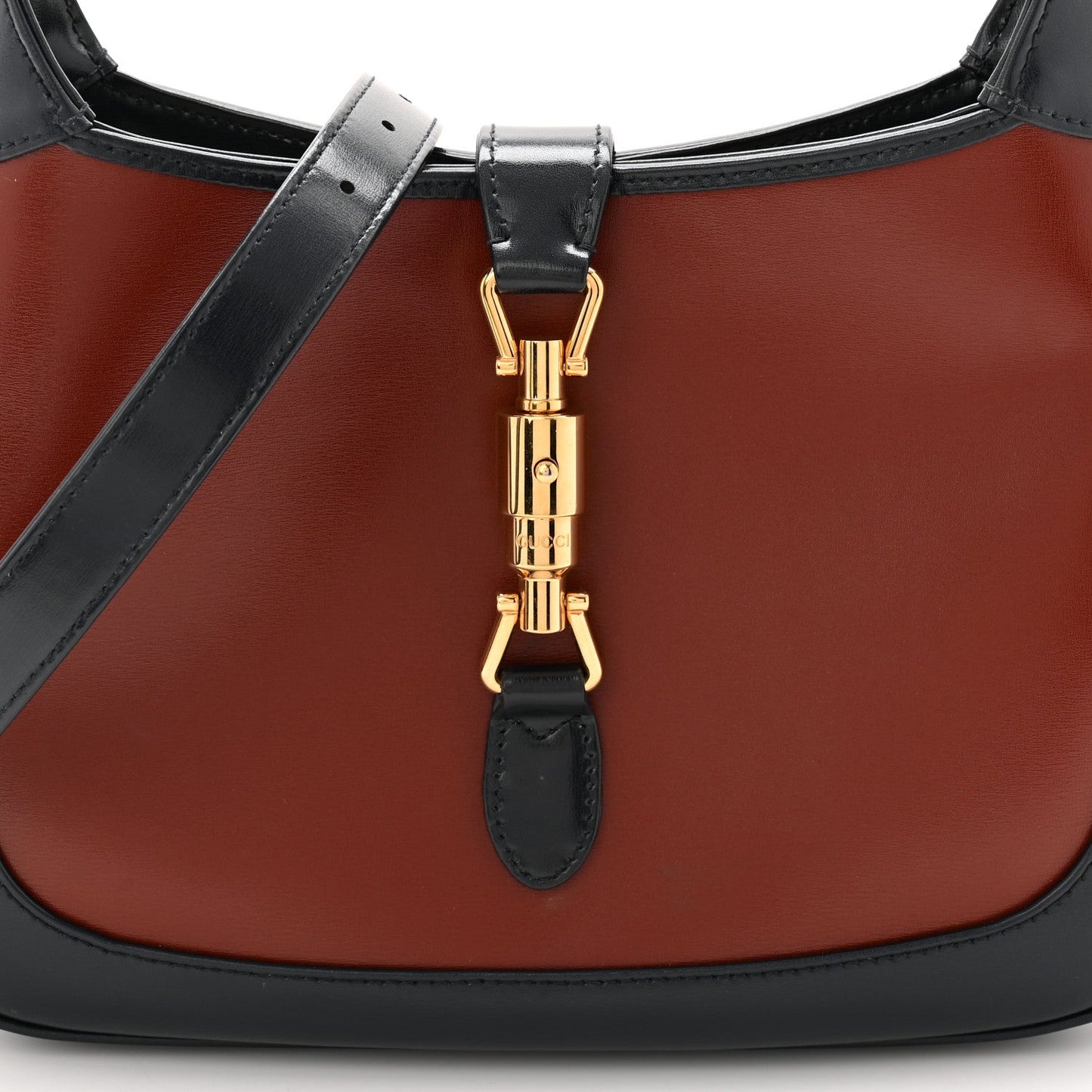 Boarded Dyana Lux Calfskin Bi-Color Small Jackie 1961 Hobo Mineral Red Blue