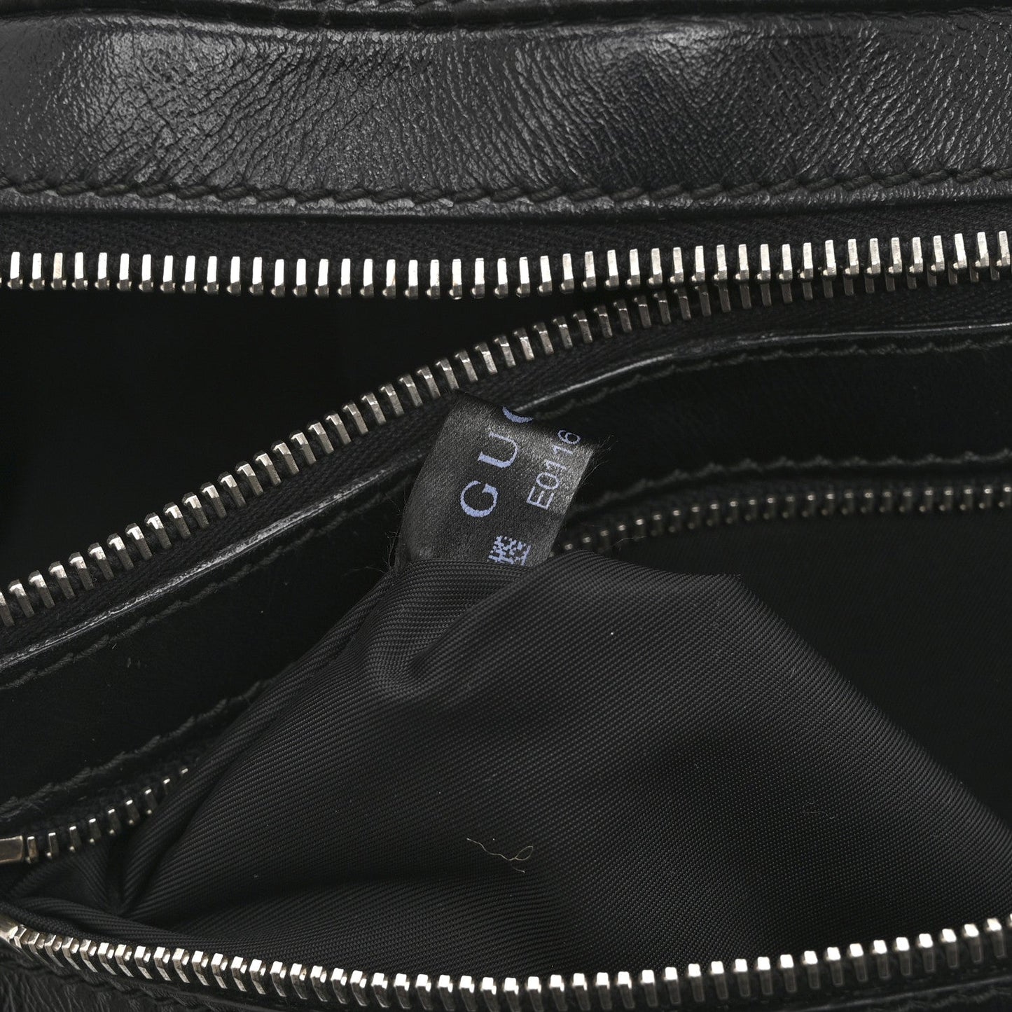 Guccissima Web Belt Bag Black