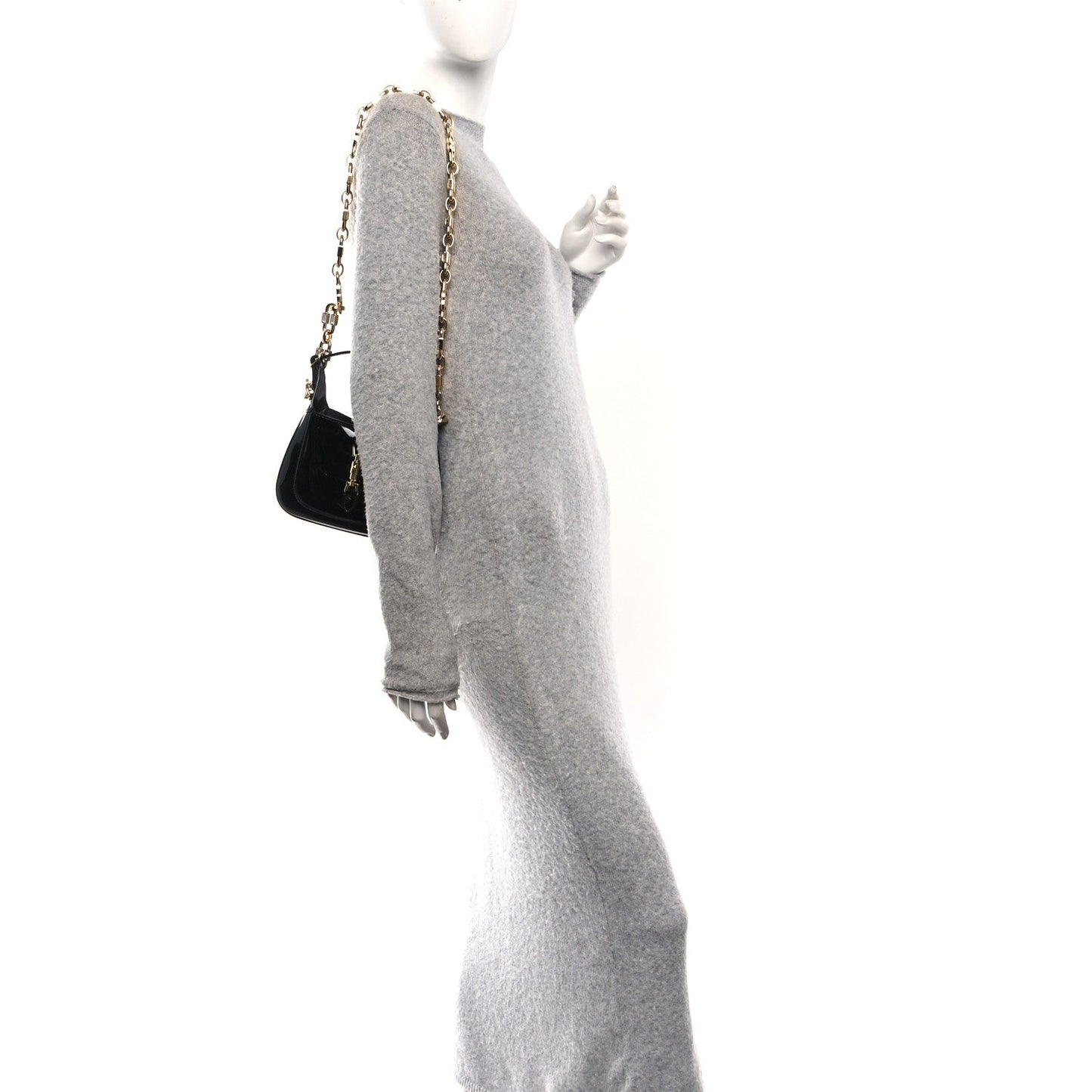Patent Mini Jackie 1961 Crystal Hobo Black