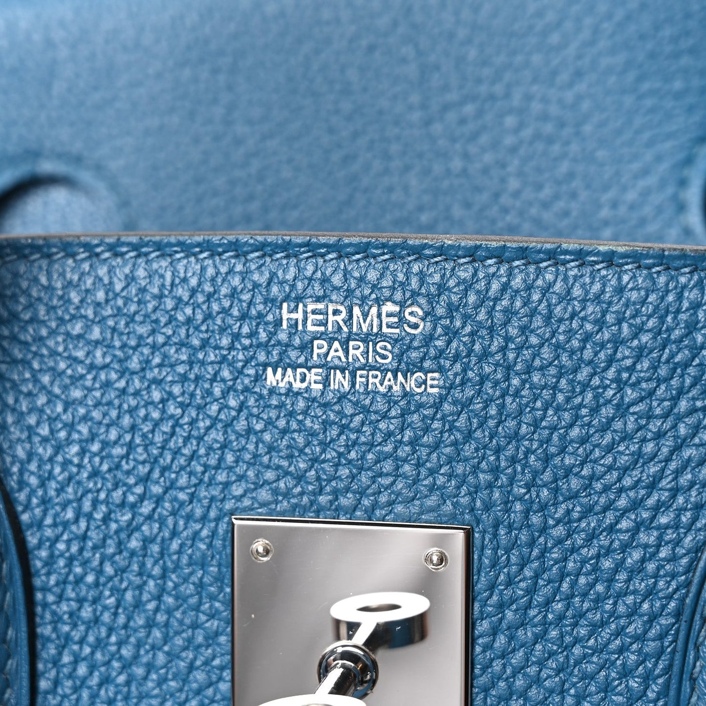Togo Birkin 35 Bleu Izmir
