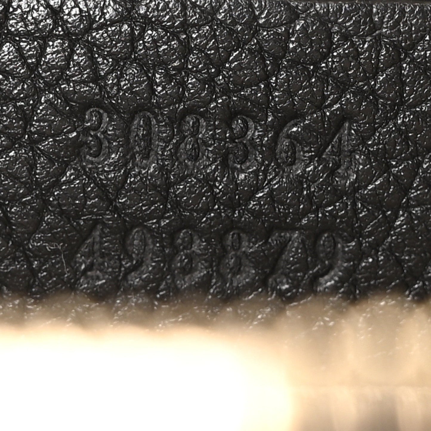 Pebbled Calfskin Small Soho Disco Bag Black